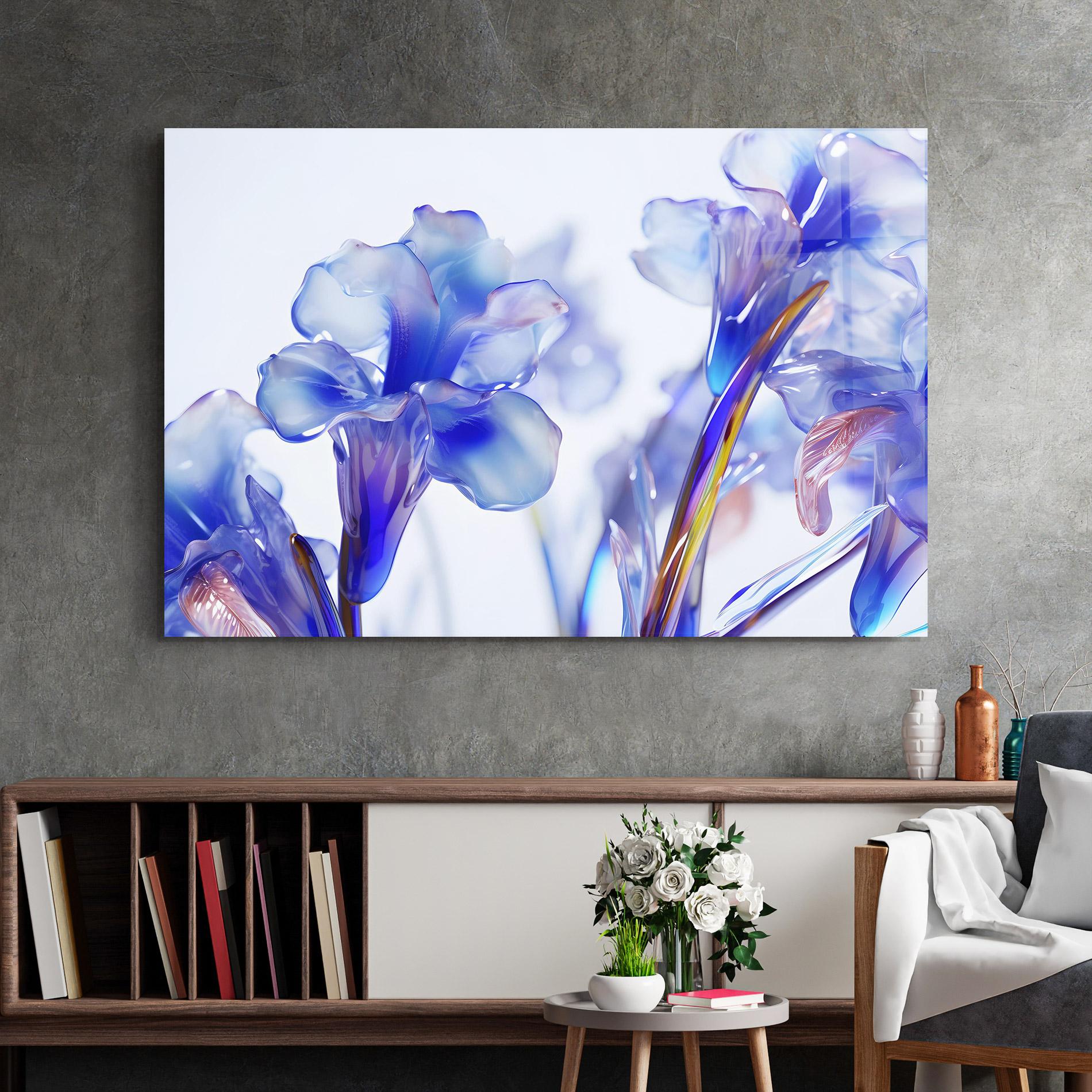 Obraz na Szkle Iris Glass mockup 2