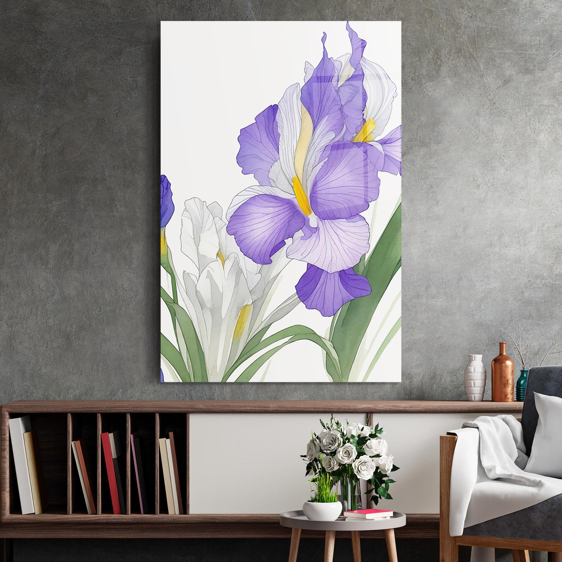 Obraz na Szkle Irirs Hand Drawn mockup 2