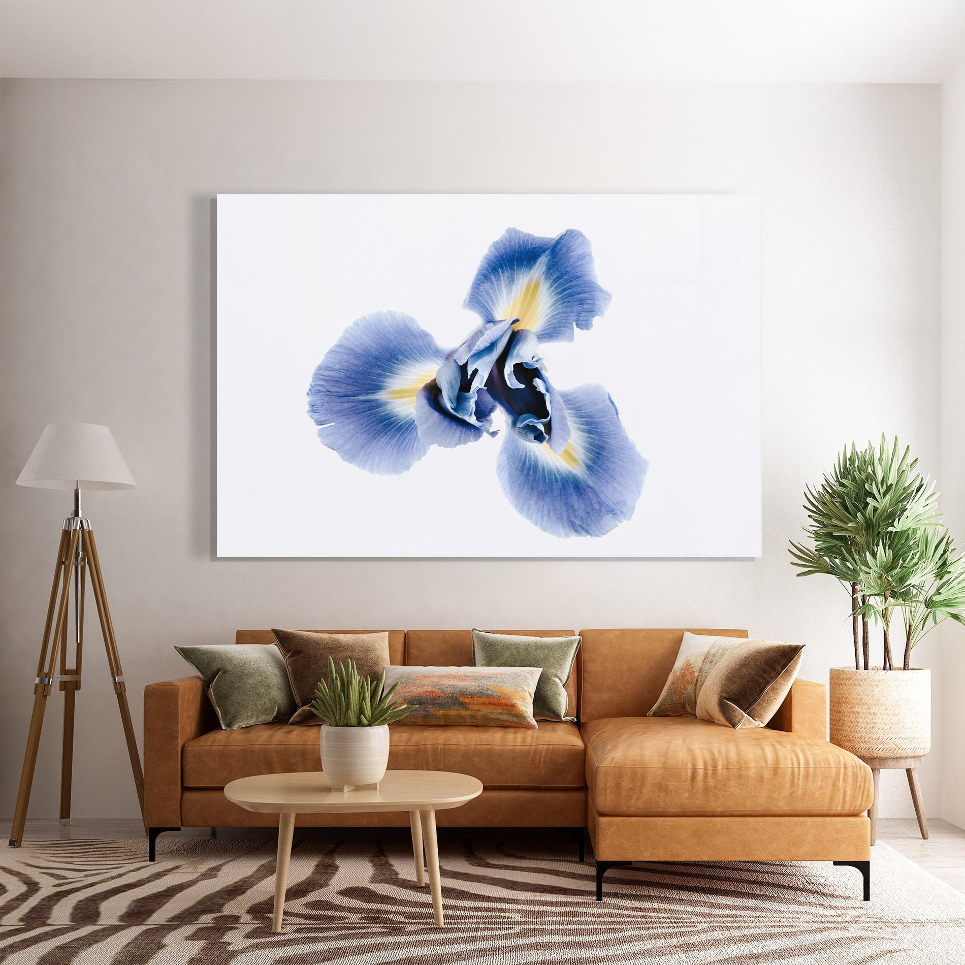 Obraz na Szkle Iris Flower mockup 7