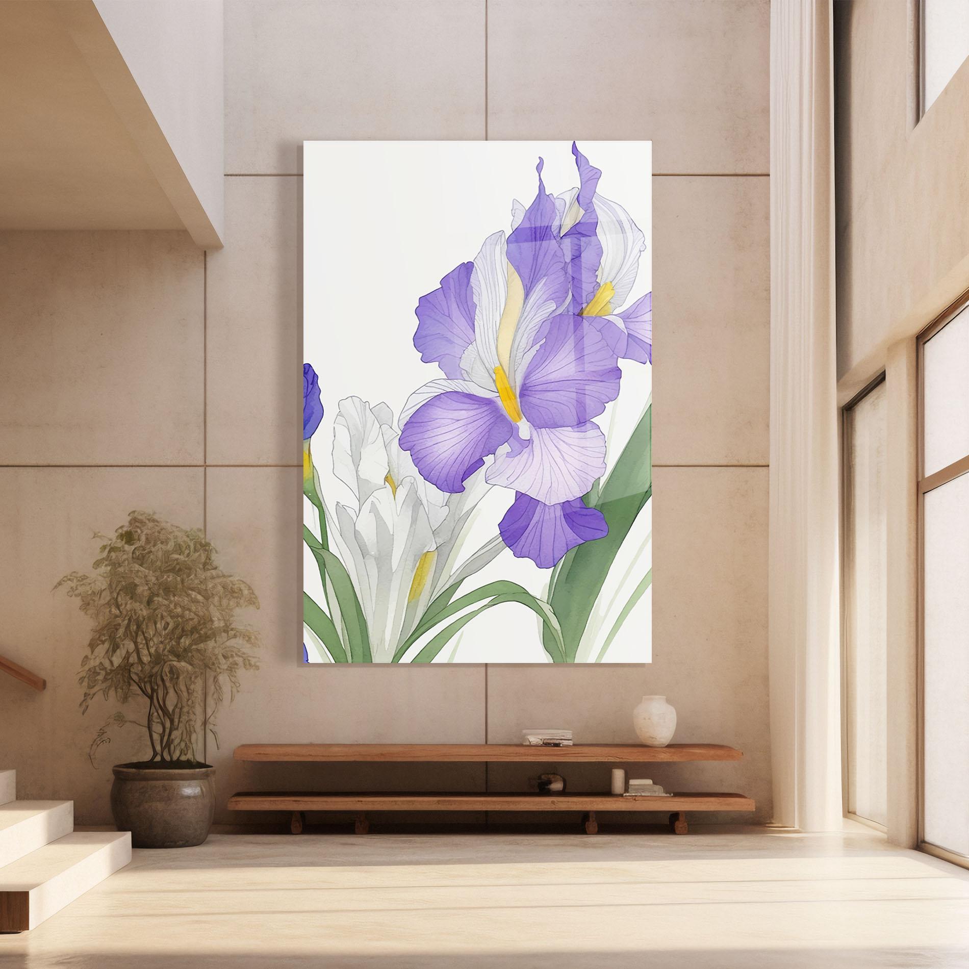 Obraz na Szkle Irirs Hand Drawn mockup 8