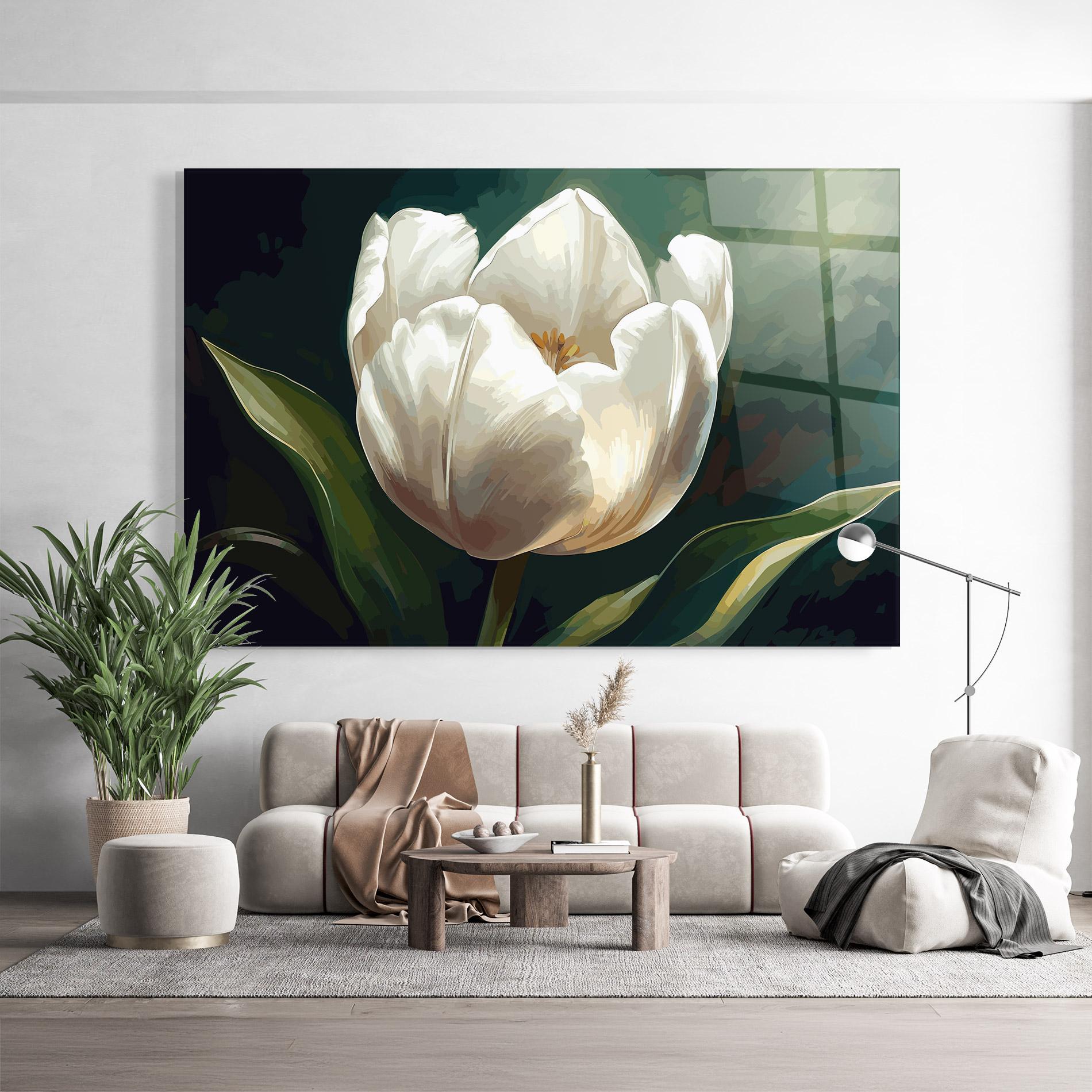 Obraz na Szkle Tulip Art mockup 9
