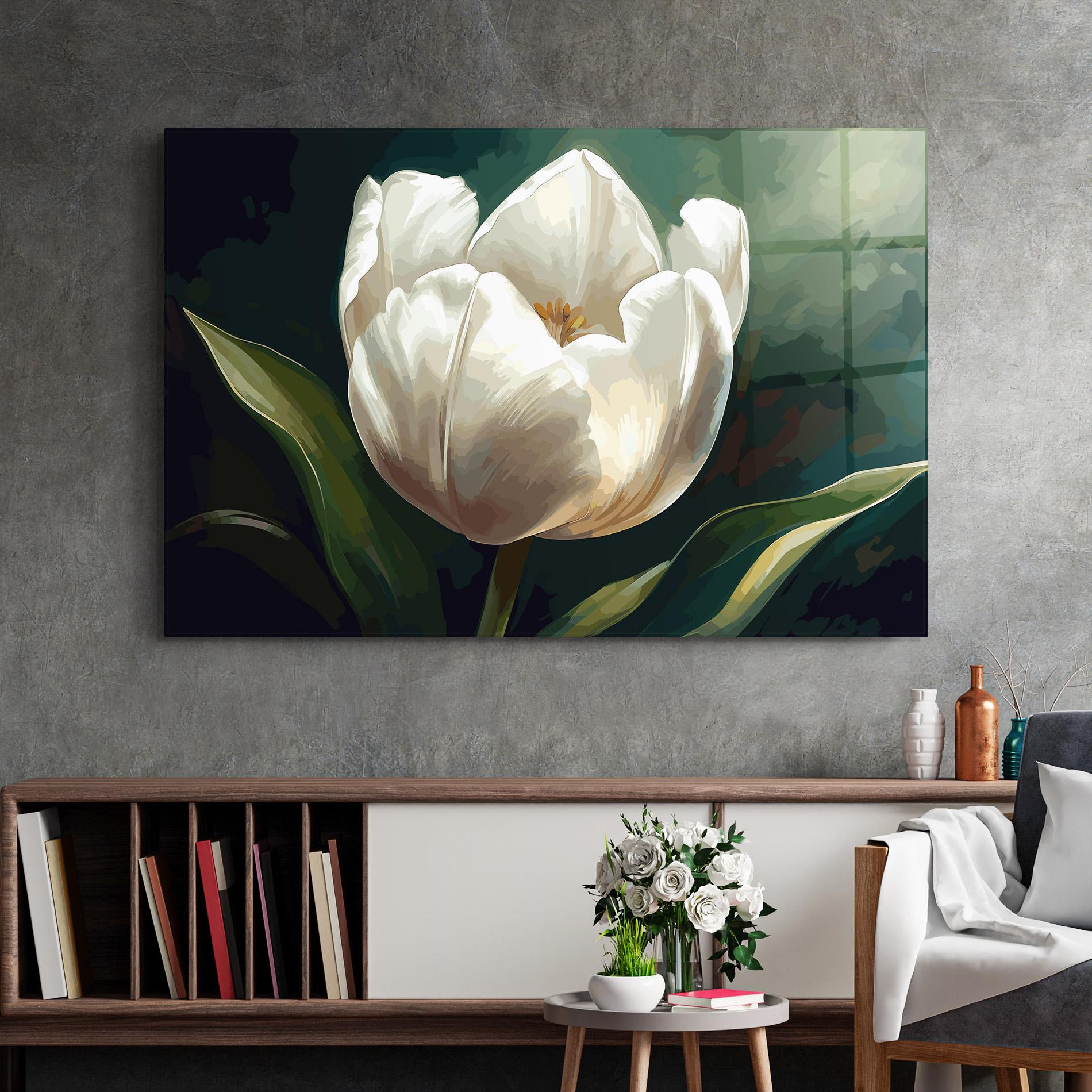 Obraz na Szkle Tulip Art mockup 2