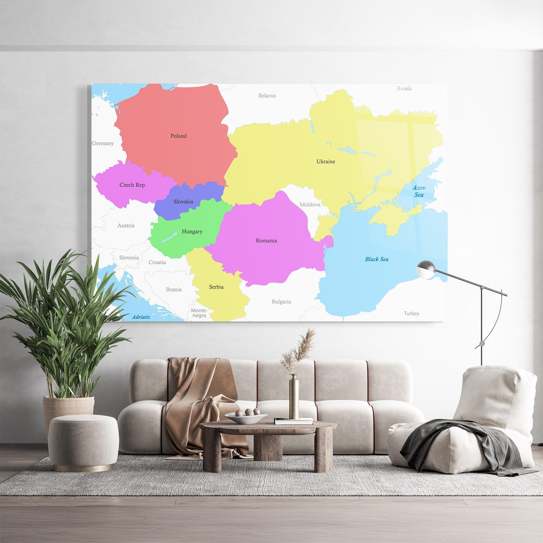 Obraz na Szkle Black Sea mockup 9