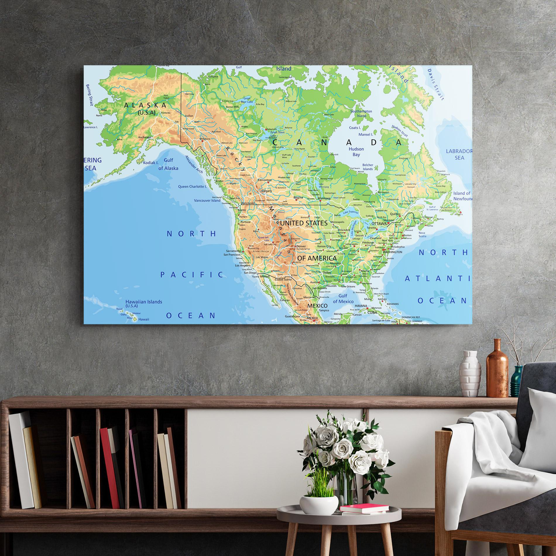 Obraz na Szkle Canada mockup 2