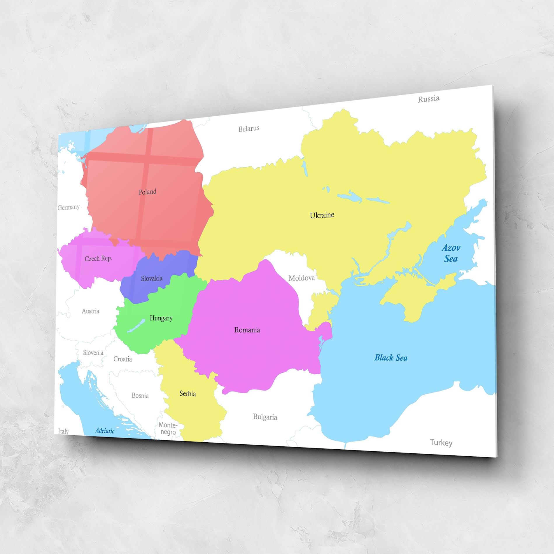 Obraz na Szkle Black Sea mockup 1