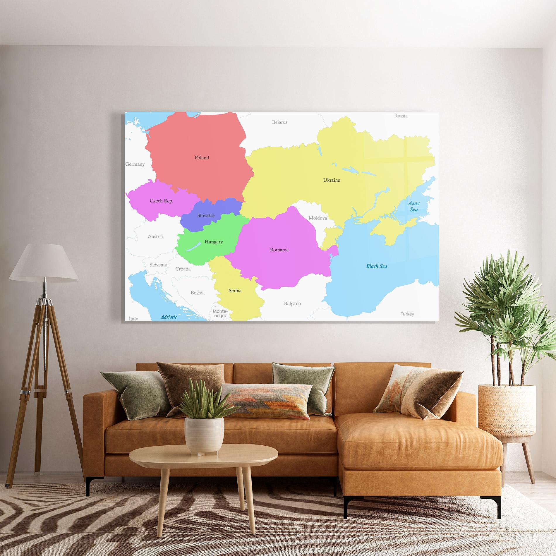 Obraz na Szkle Black Sea mockup 7