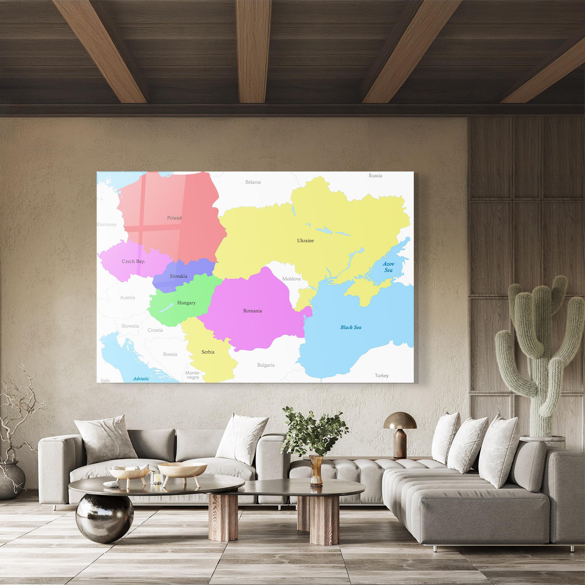 Obraz na Szkle Black Sea mockup 8