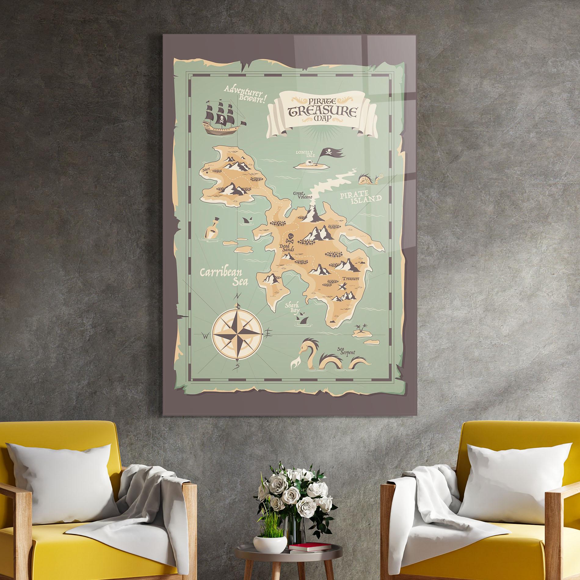 Obraz na Szkle Adventurer Beware mockup 4