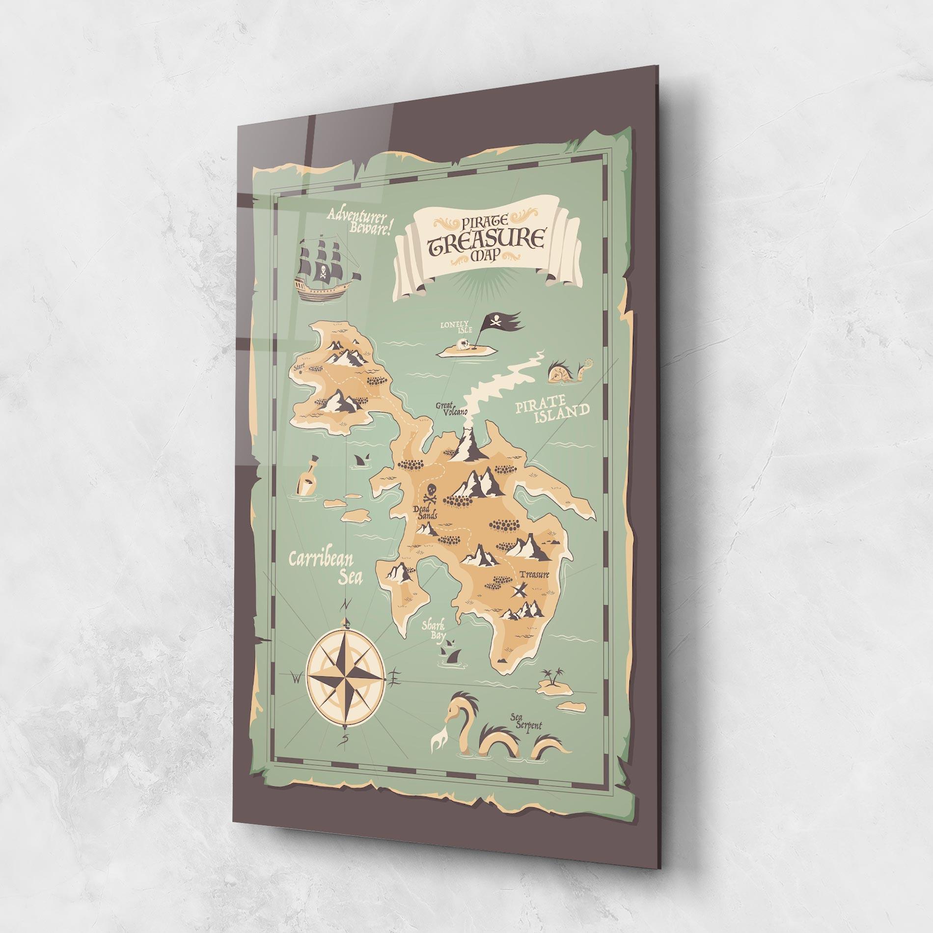 Obraz na Szkle Adventurer Beware mockup 1