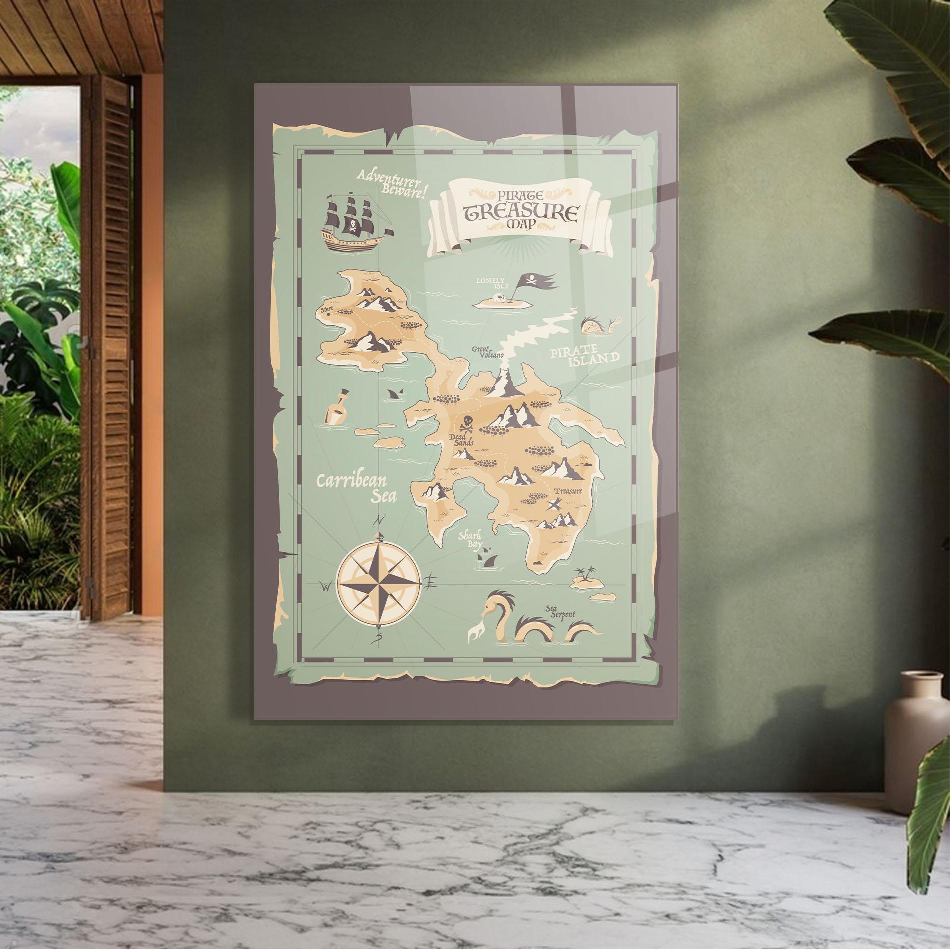 Obraz na Szkle Adventurer Beware mockup 7