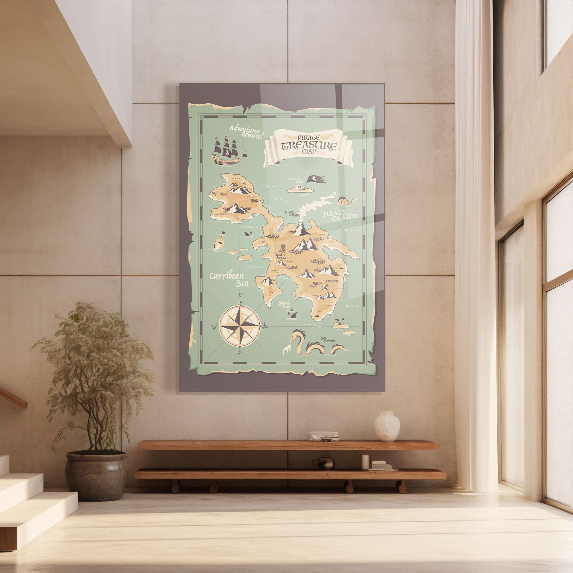 Obraz na Szkle Adventurer Beware mockup 8