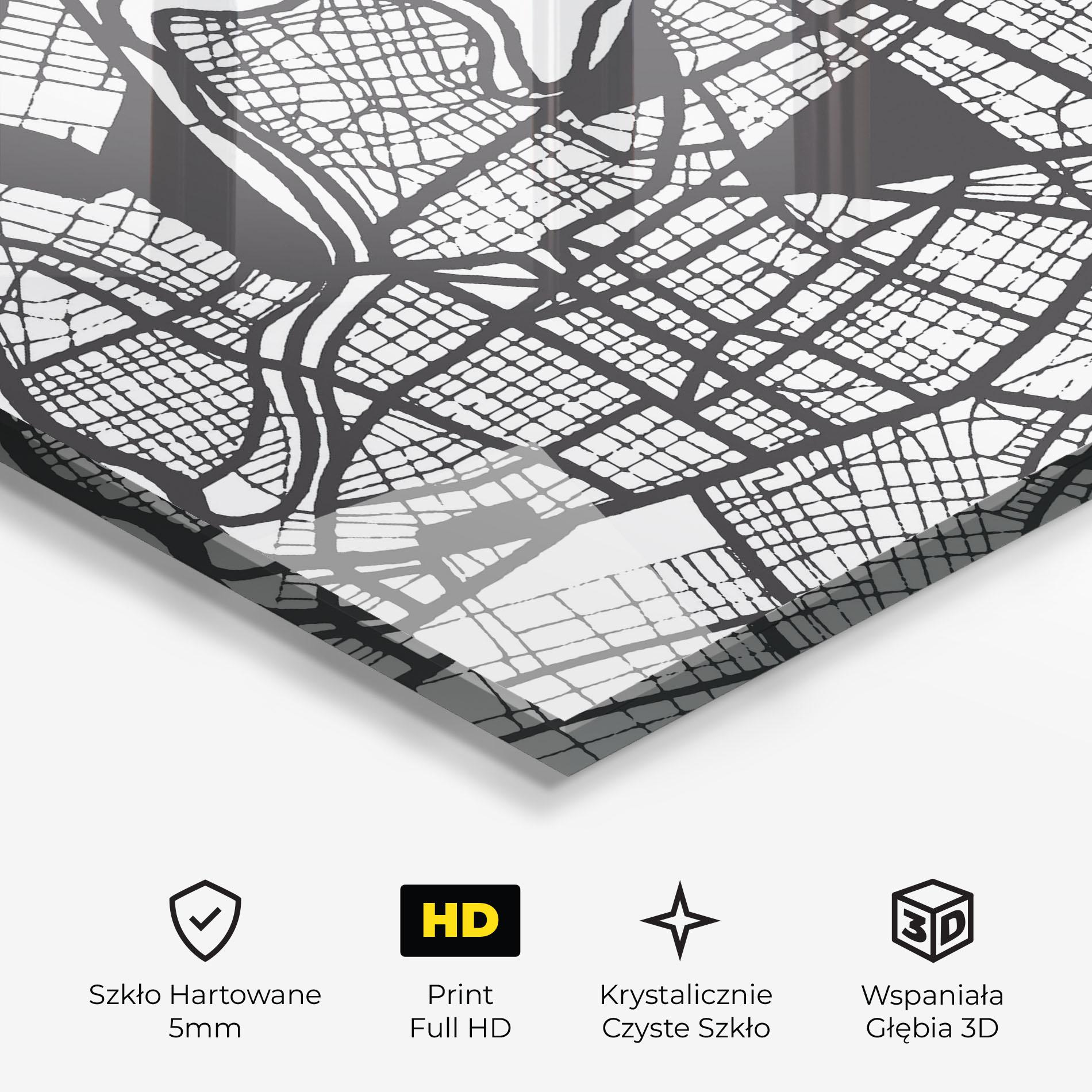 Obraz na Szkle Larissa Map mockup 3