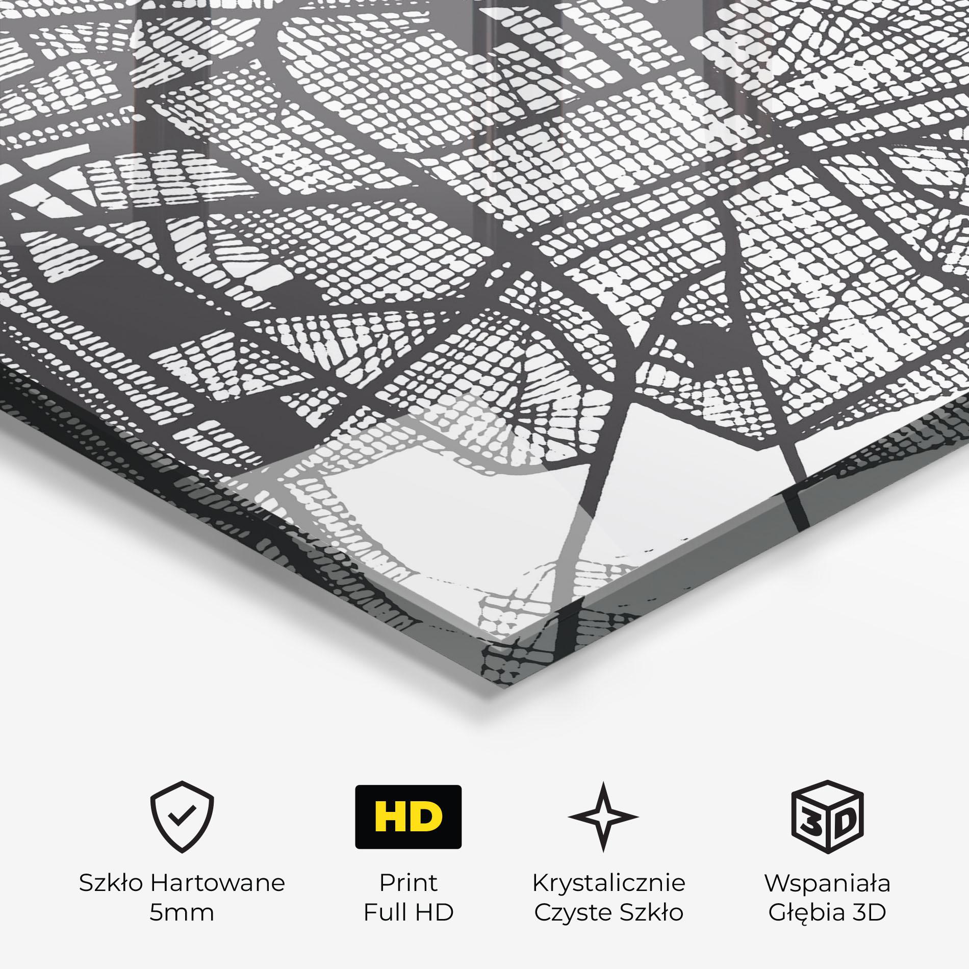 Obraz na Szkle Merida Map mockup 3