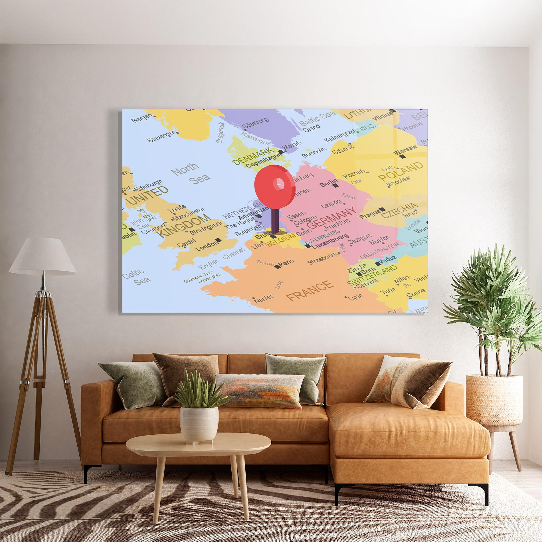 Obraz na Szkle Belgium Close Up mockup 7