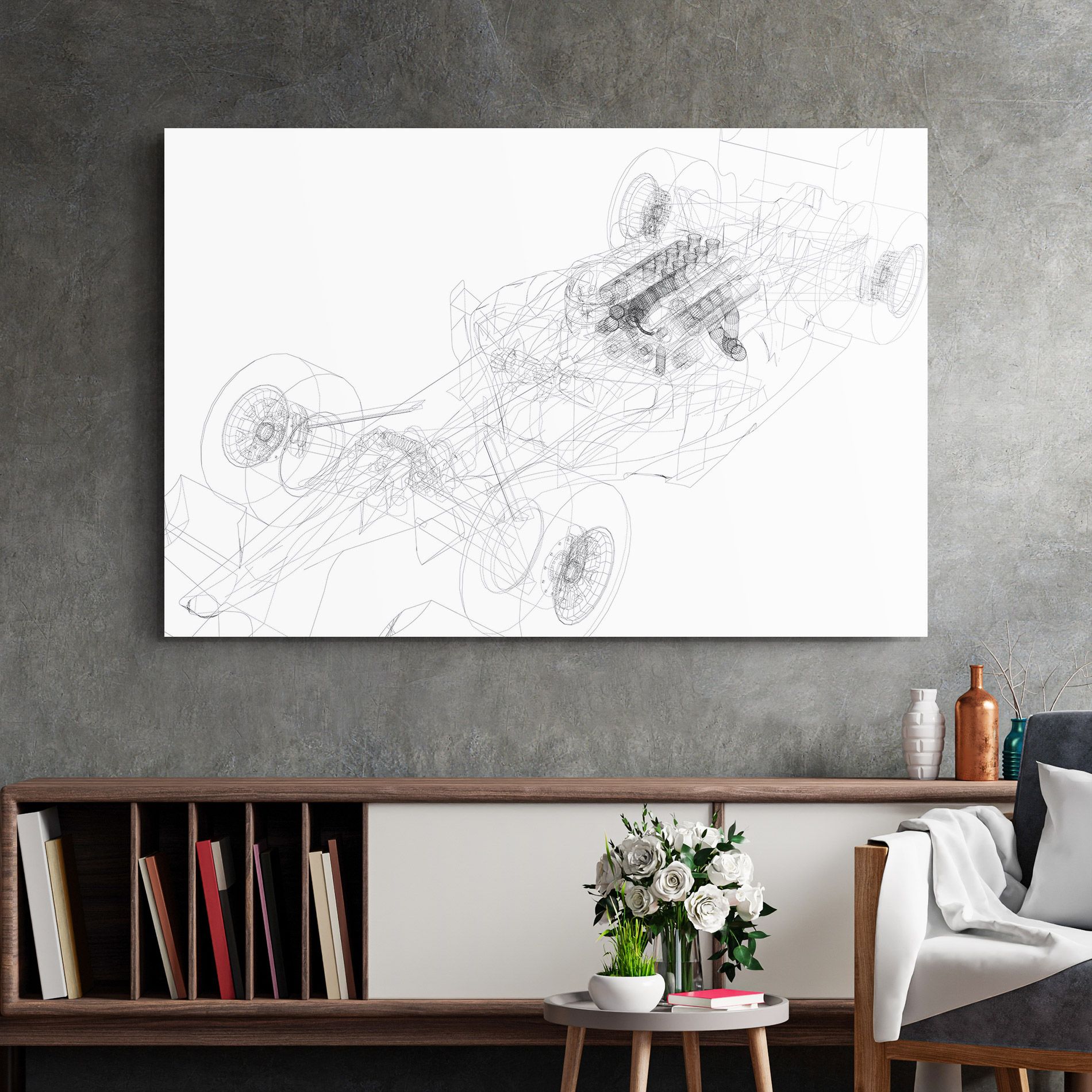 F1 Line Car mockup 2