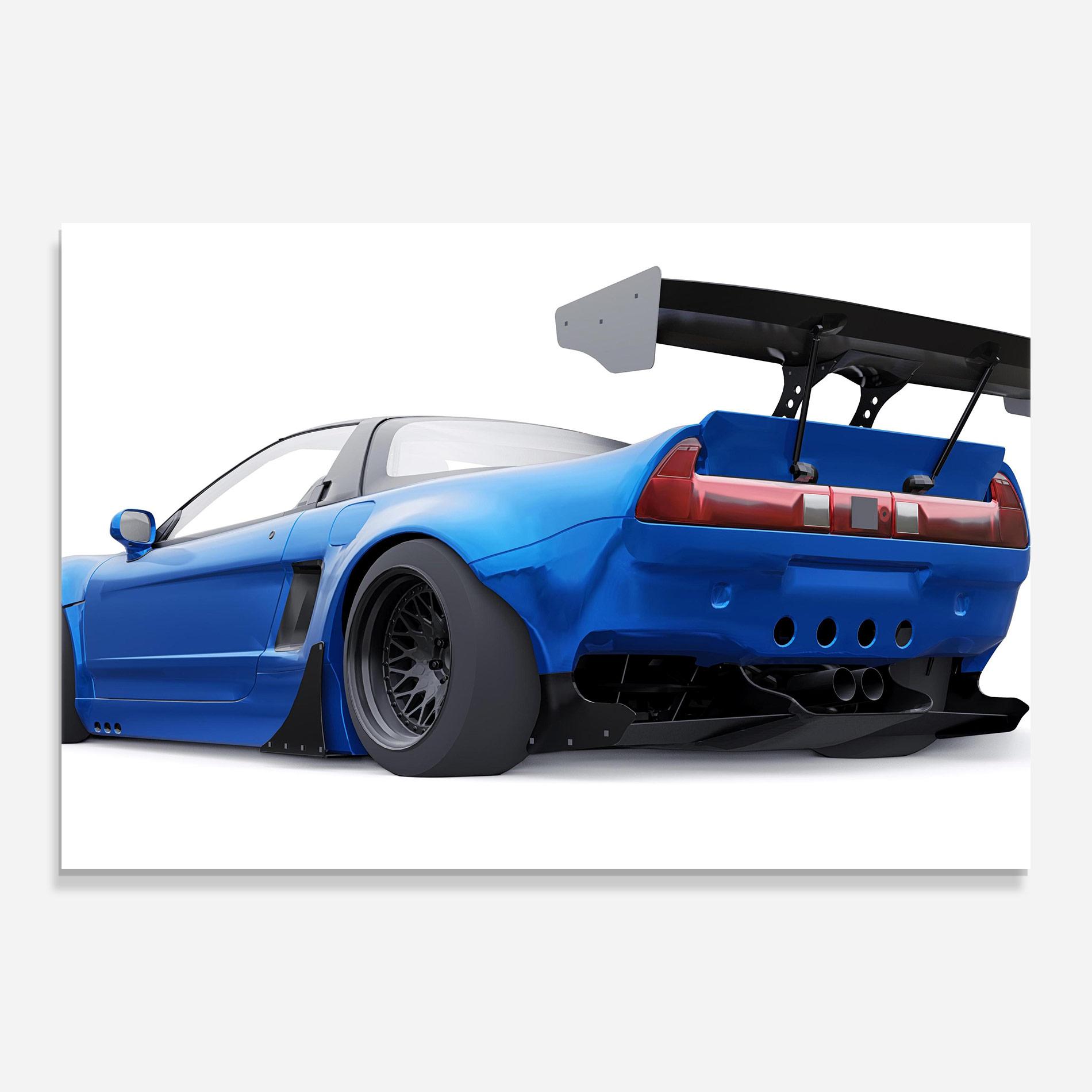 Obraz na Szkle Blue Tuned Nsx mockup 0