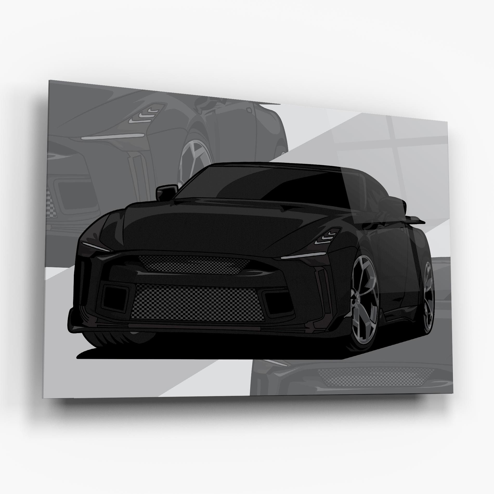 Black Strong Car mockup 6