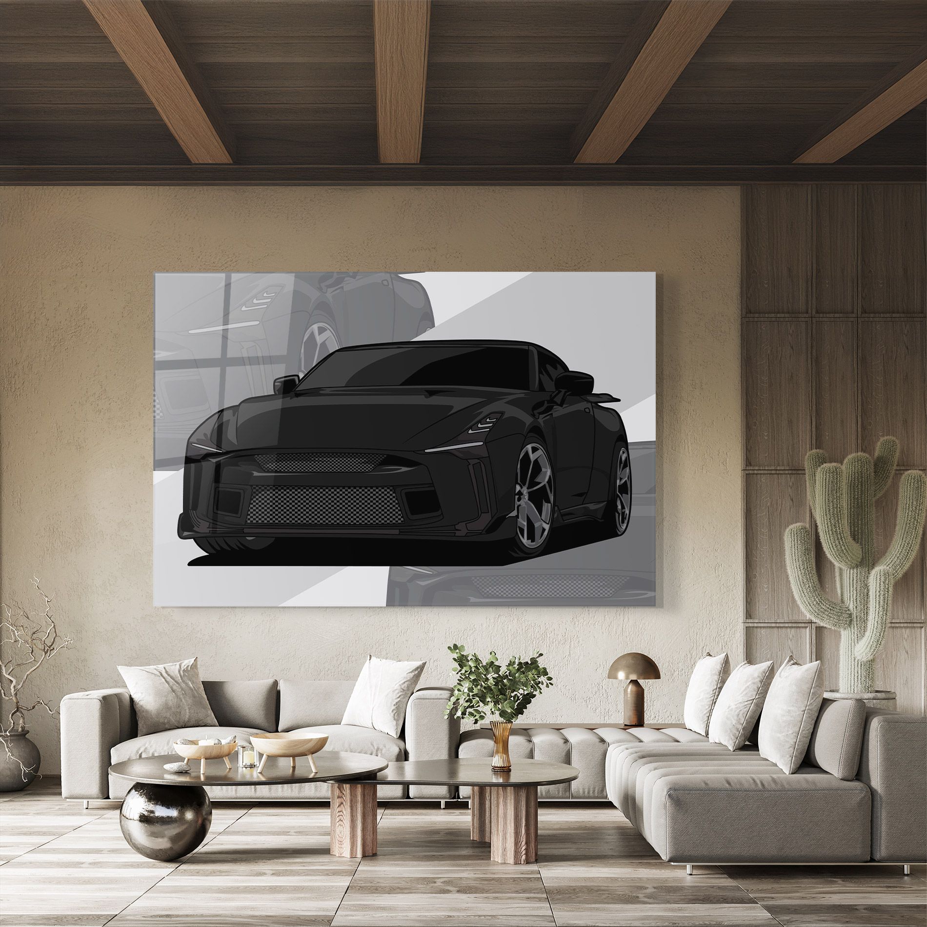 Black Strong Car mockup 8
