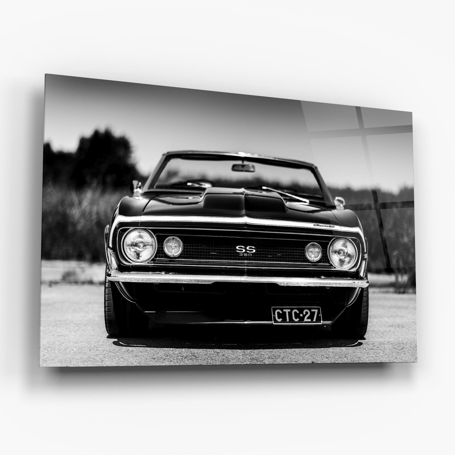 Obraz na Szkle American Car mockup 6