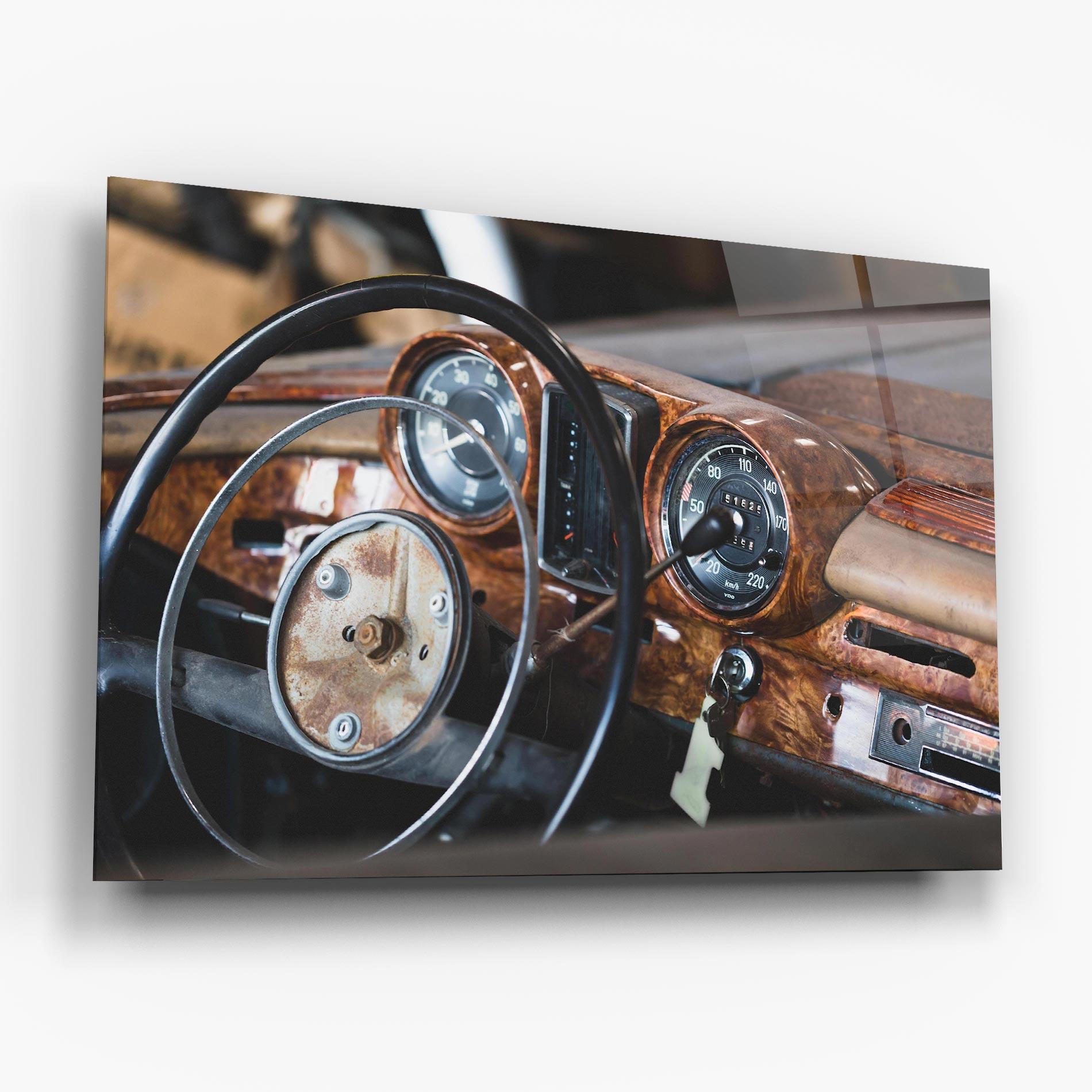 Obraz na Szkle Brown Clean Car mockup 6