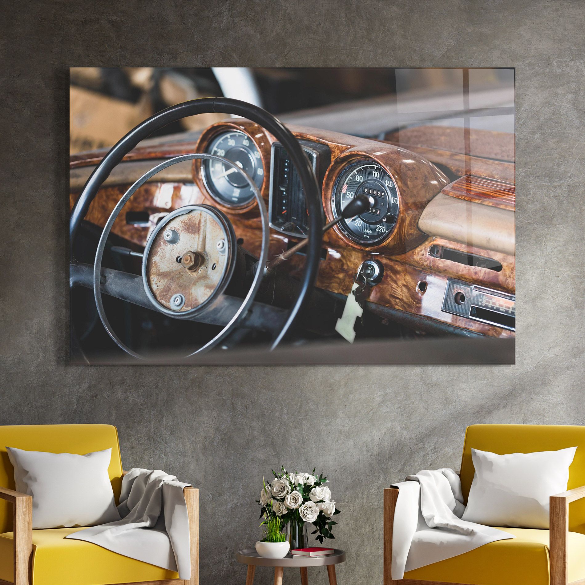 Brown Clean Car mockup 4