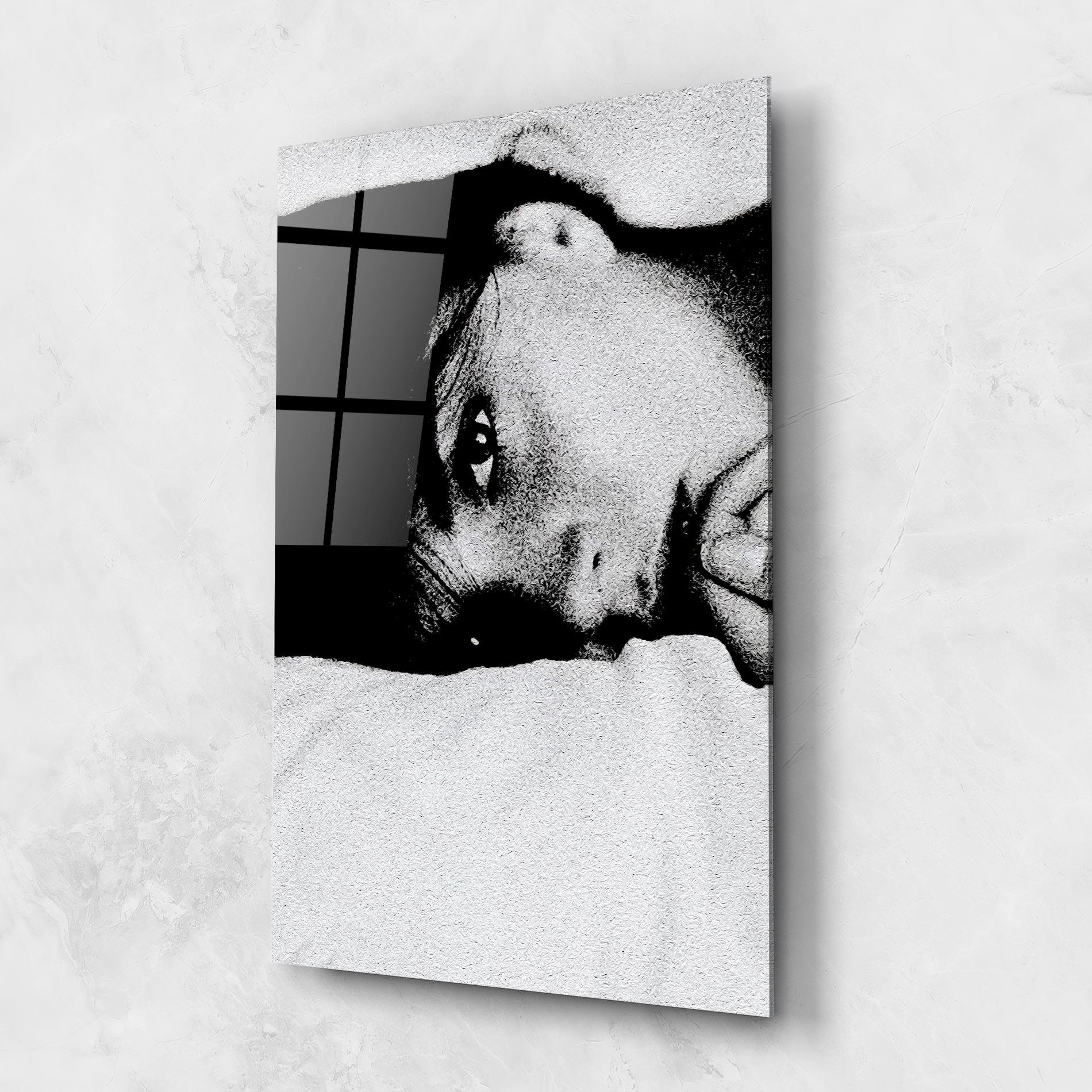 Obraz na Szkle Eye Contact mockup 1