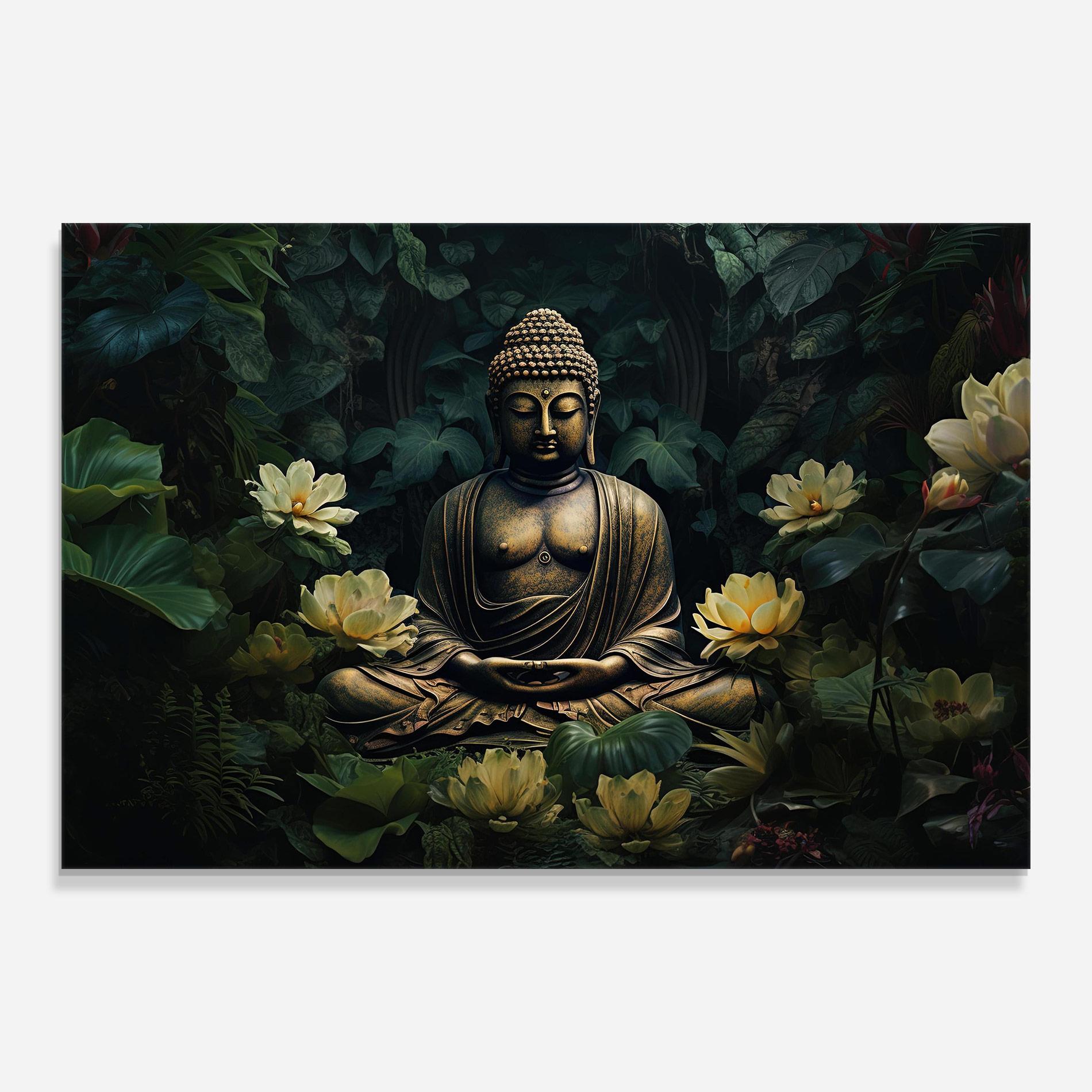 Obraz na Szkle Calm Buddha Art mockup 0