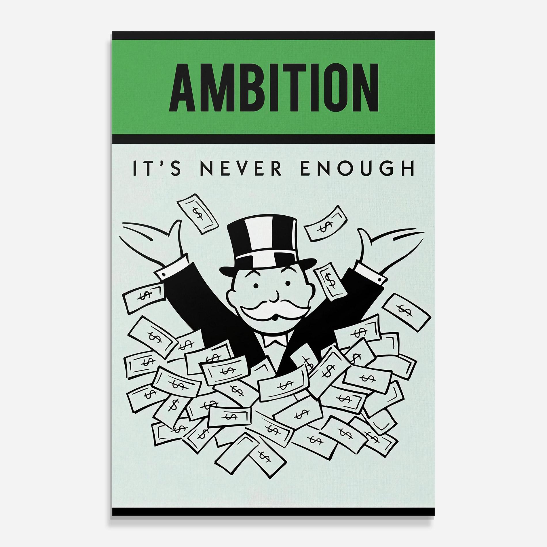 Obraz na Szkle Ambition mockup 0