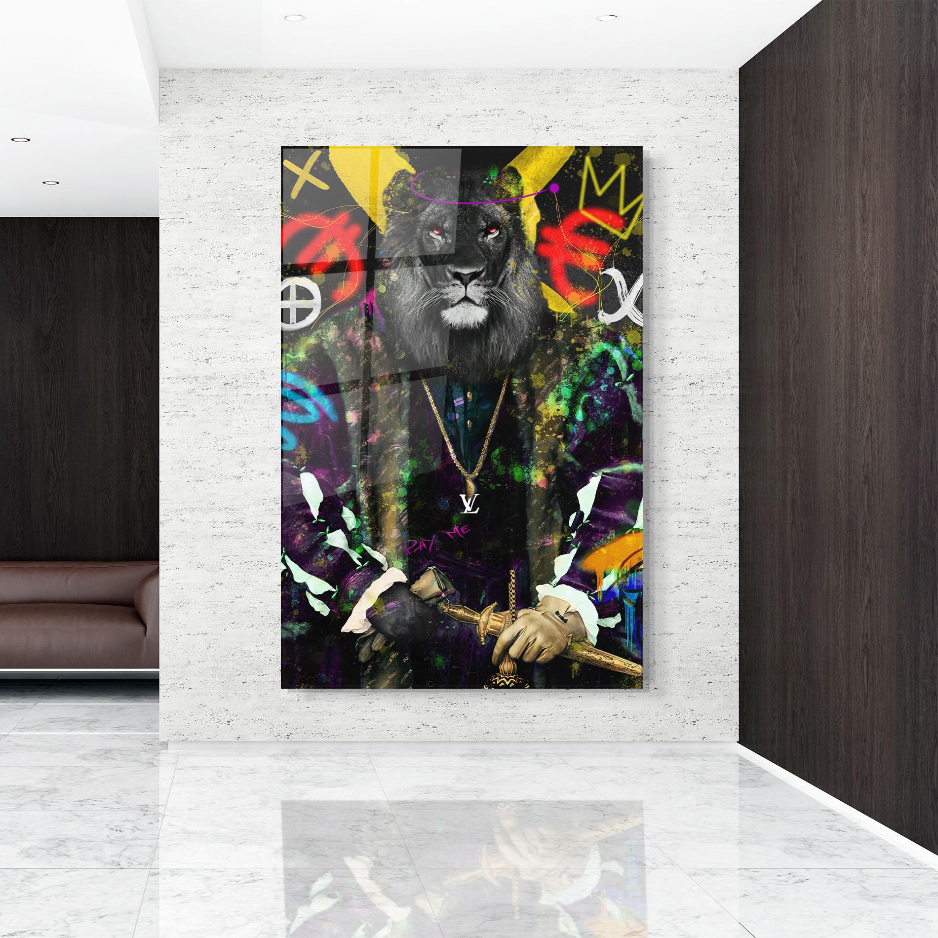 Obraz na Szkle Don Lion mockup 9