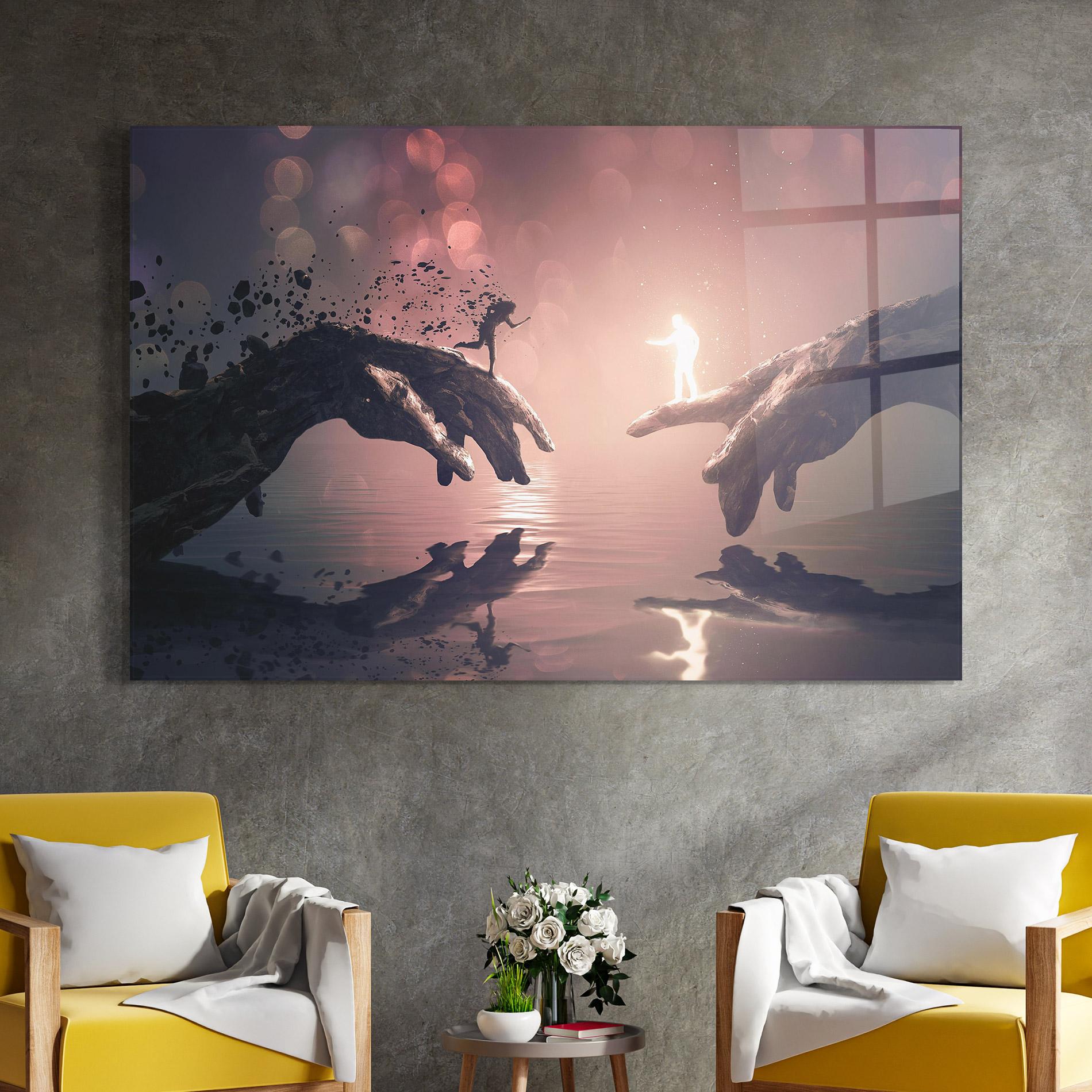 Obraz na Szkle Life Story mockup 4