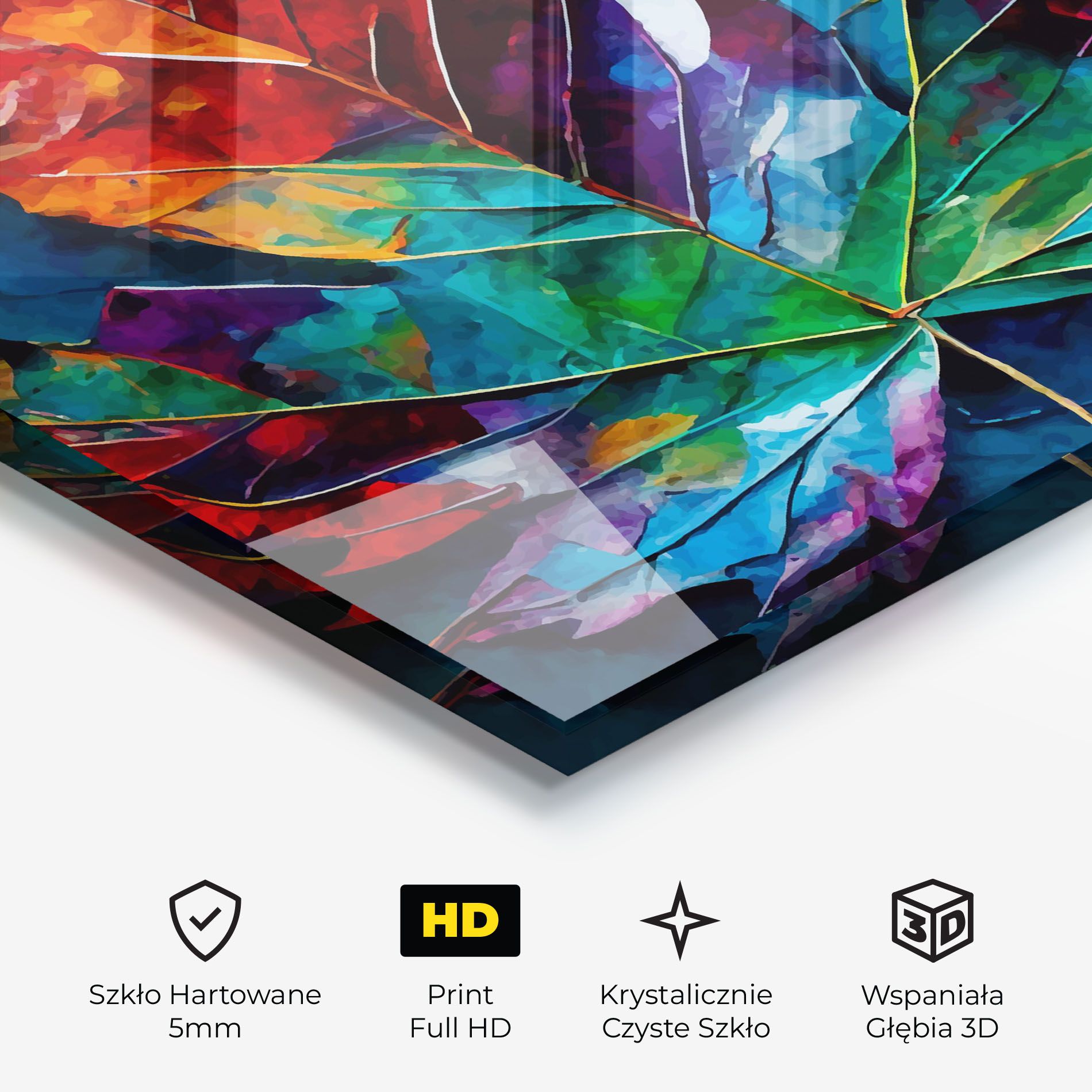 Colorful Leaf Mix mockup 3