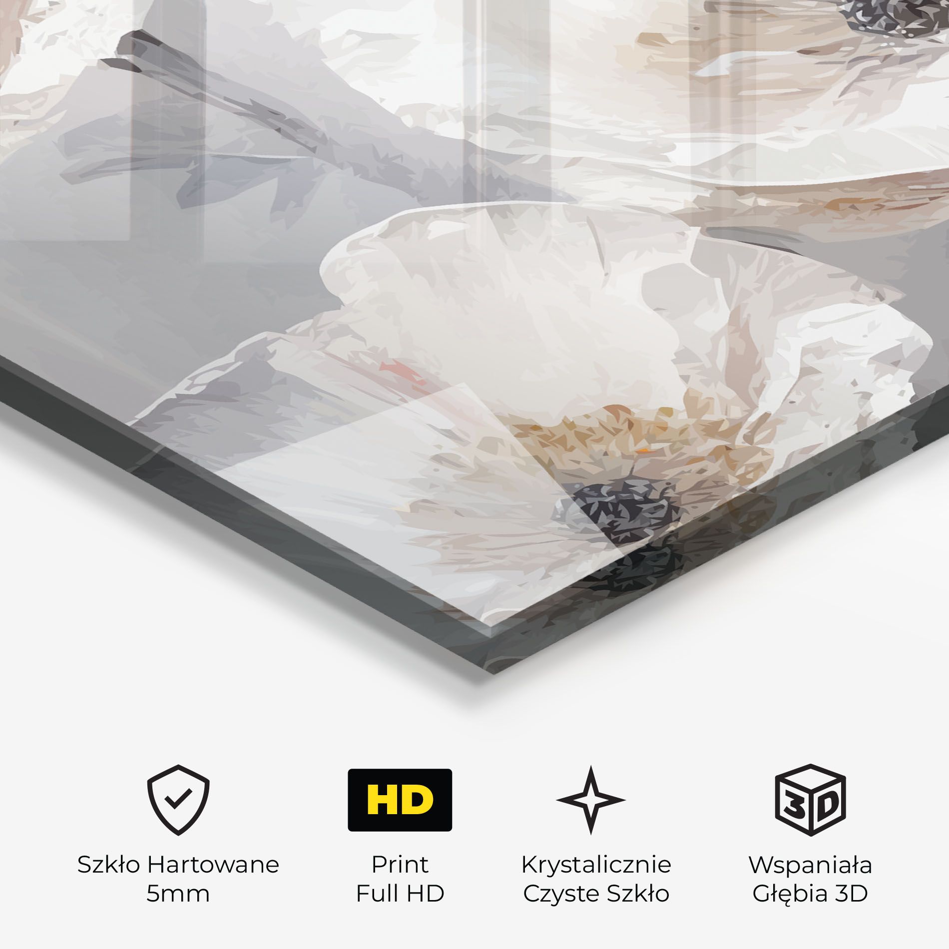 Cream Mix Flower mockup 3