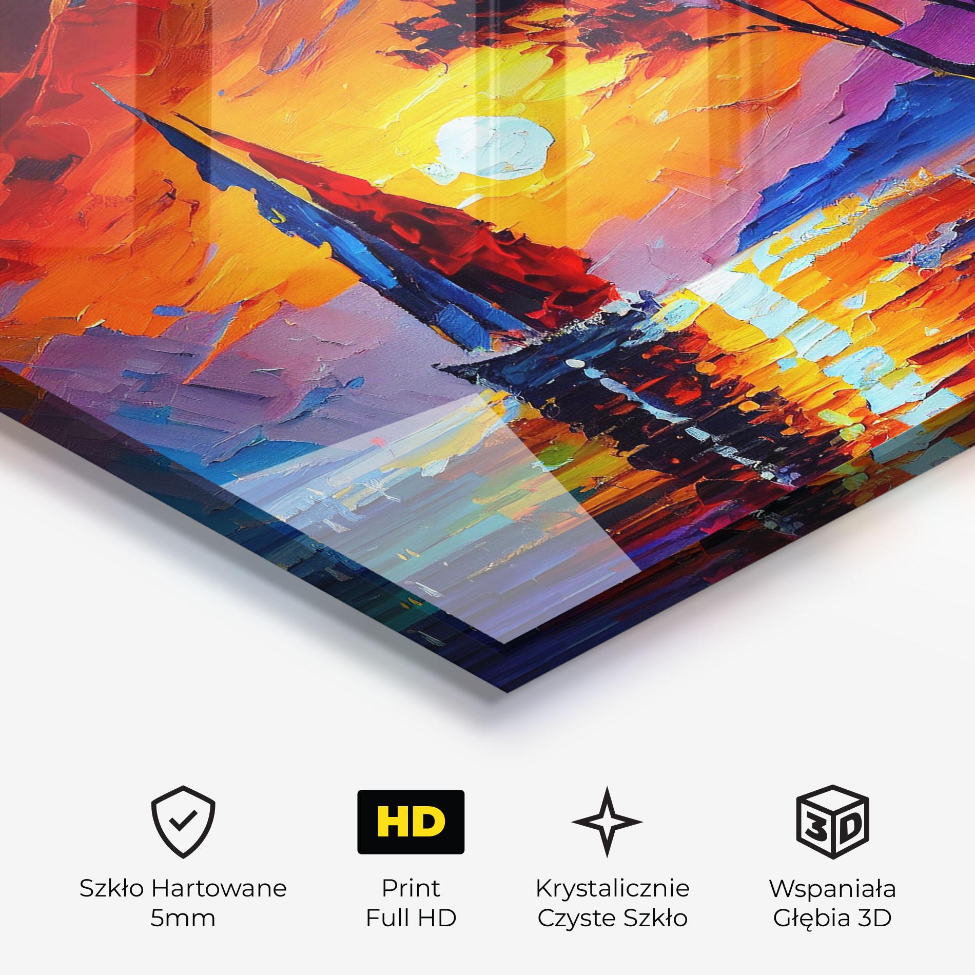Obraz na Szkle Sailboat Painting mockup 3