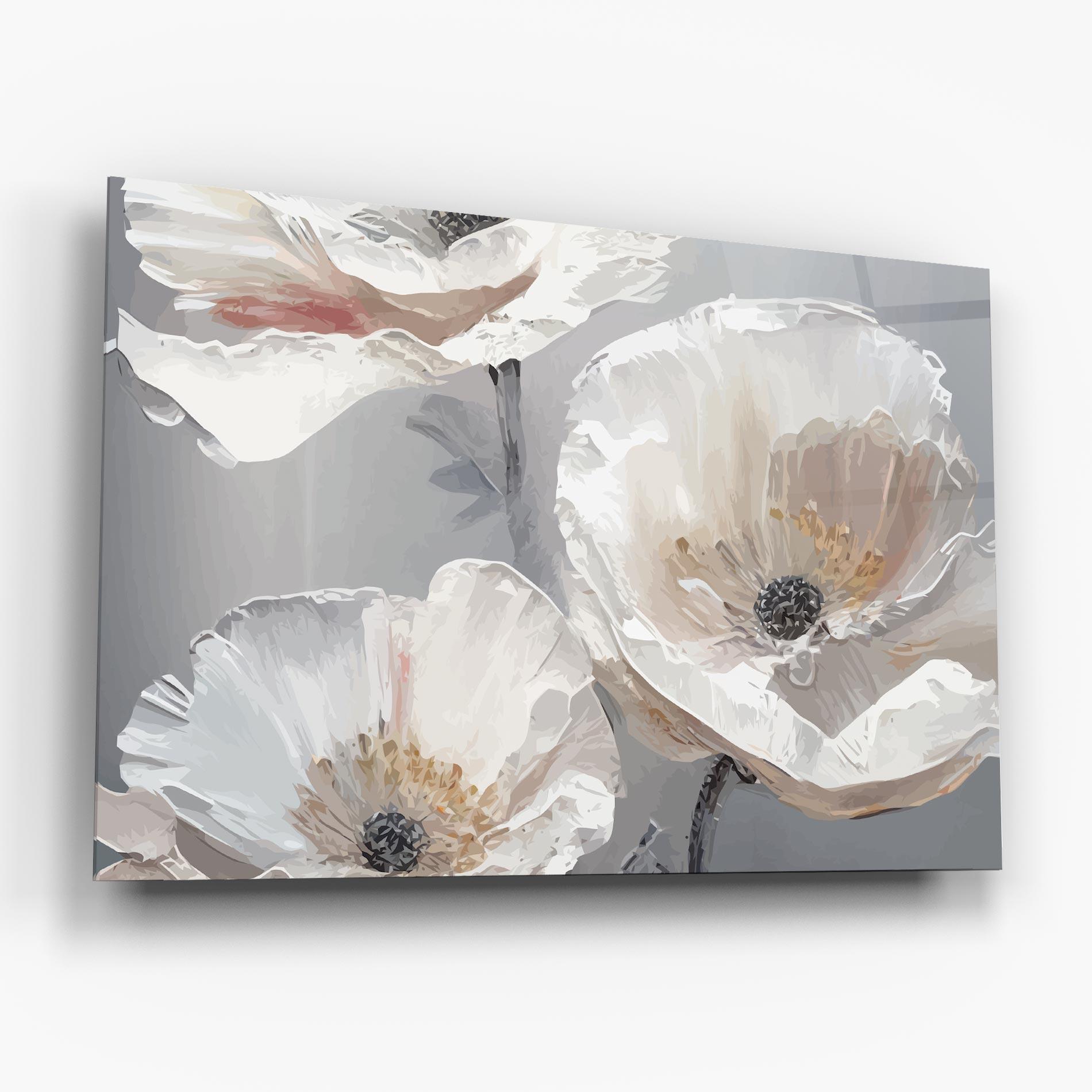 Obraz na Szkle Cream Mix Flower mockup 6