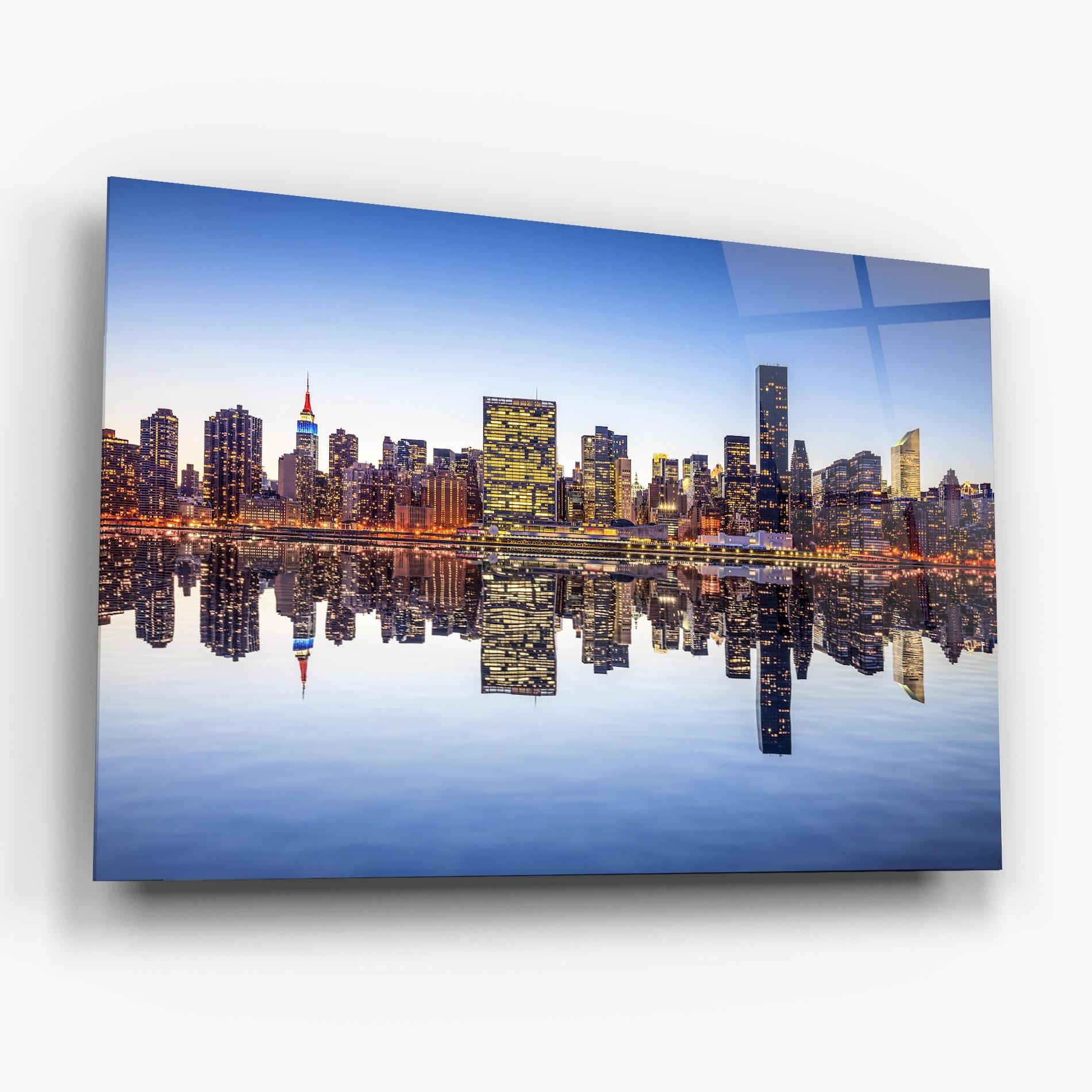 Obraz na Szkle New York City mockup 6