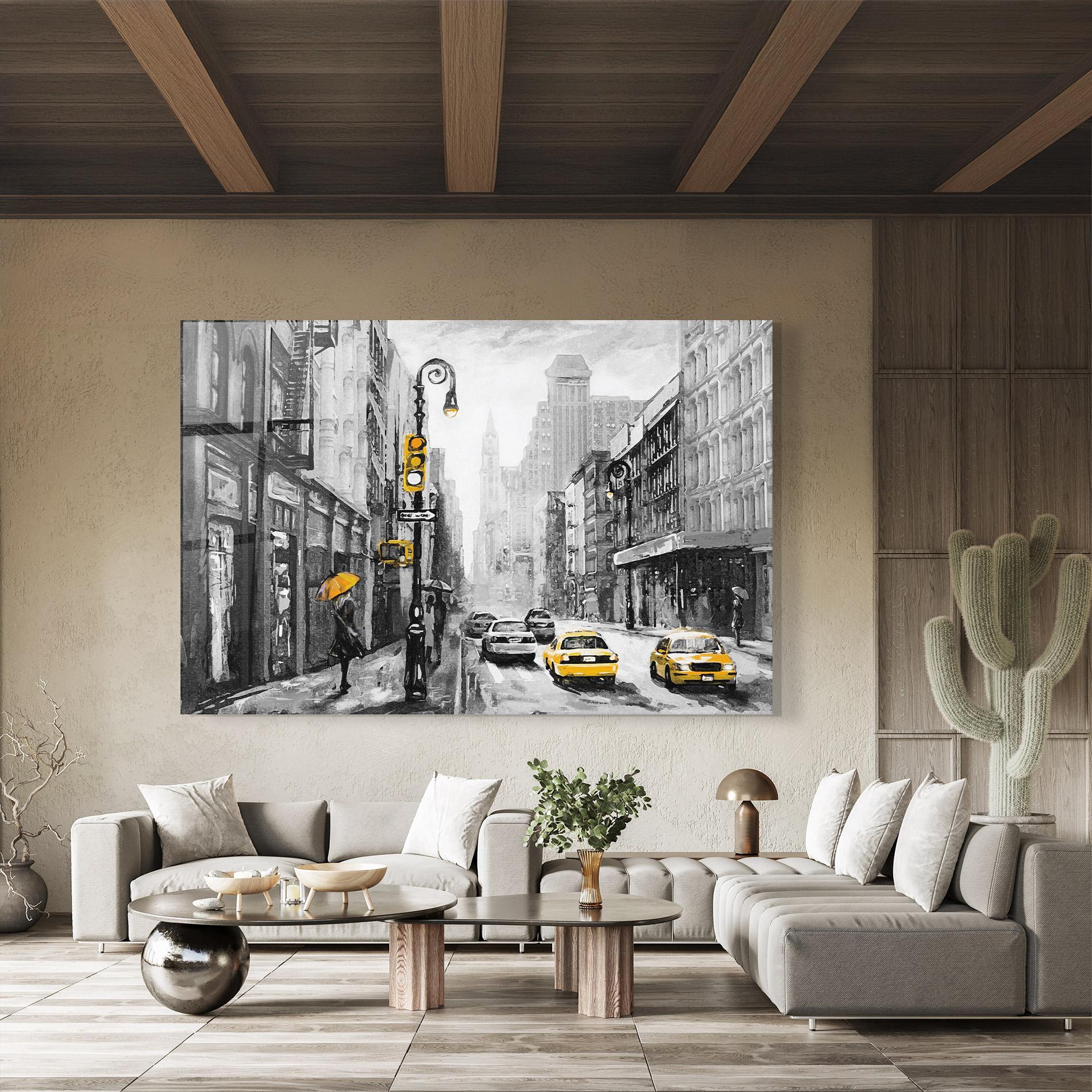 Obraz na Szkle New York Shades mockup 8