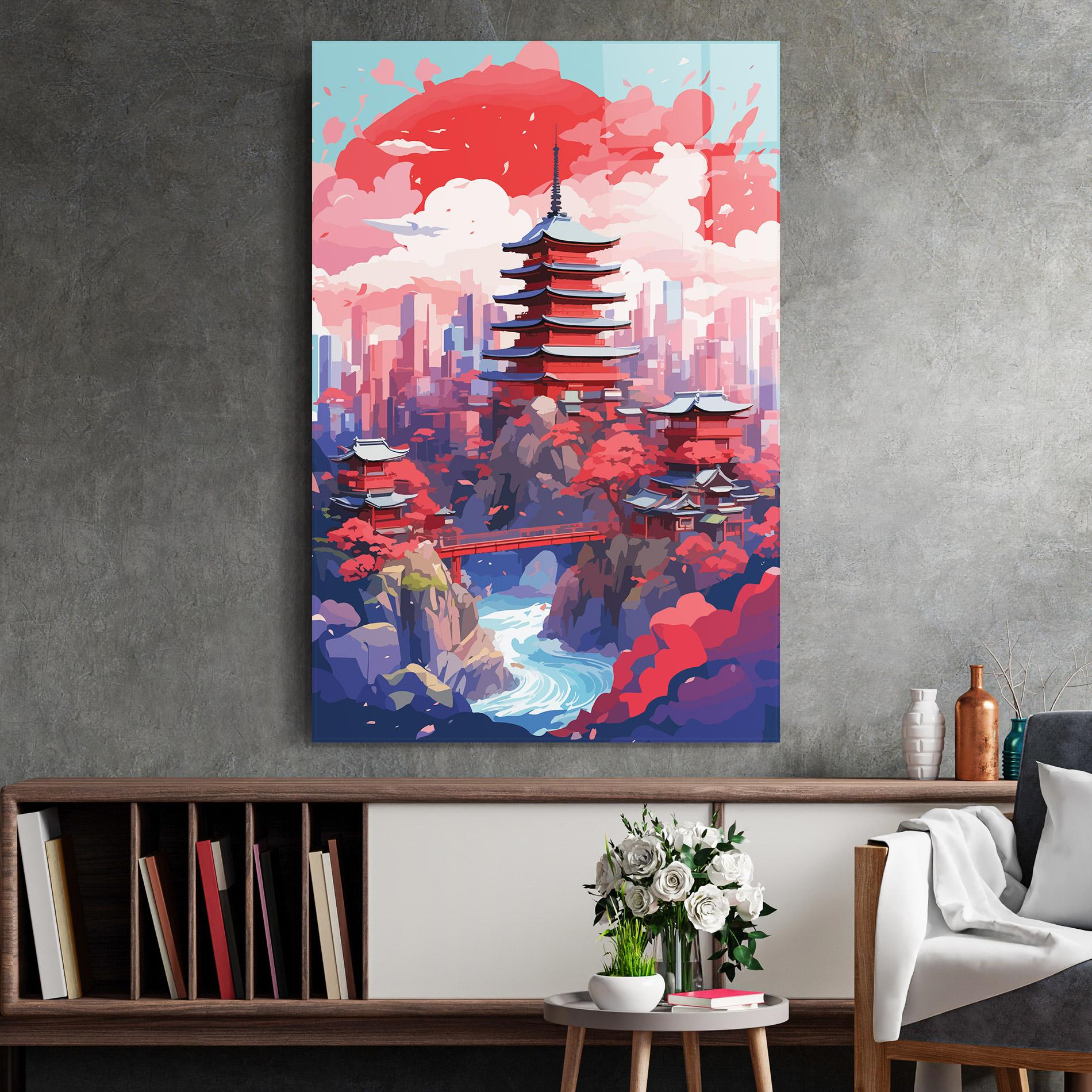 Obraz na Szkle City Style Art mockup 2