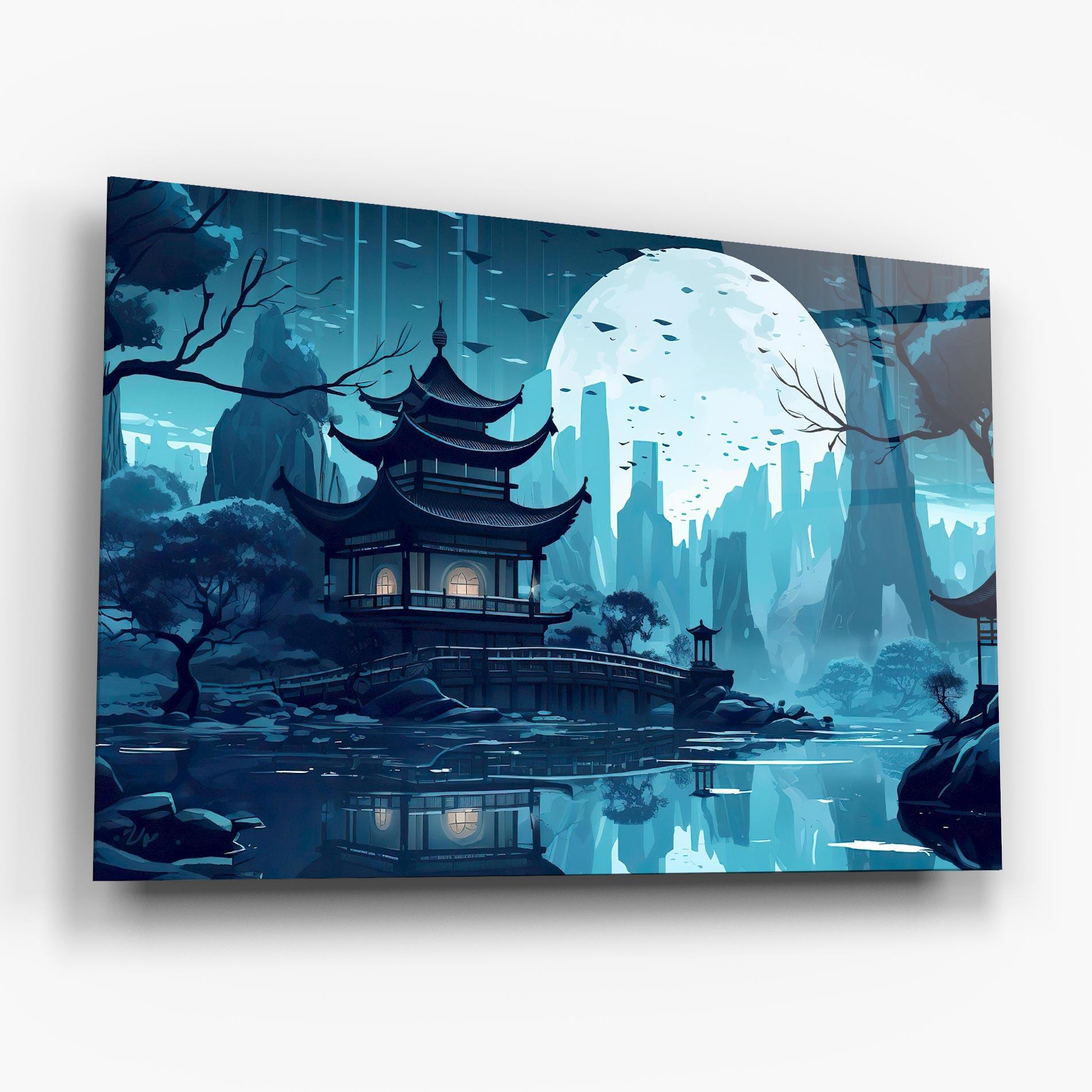 Obraz na Szkle Chinese Cartoon mockup 6