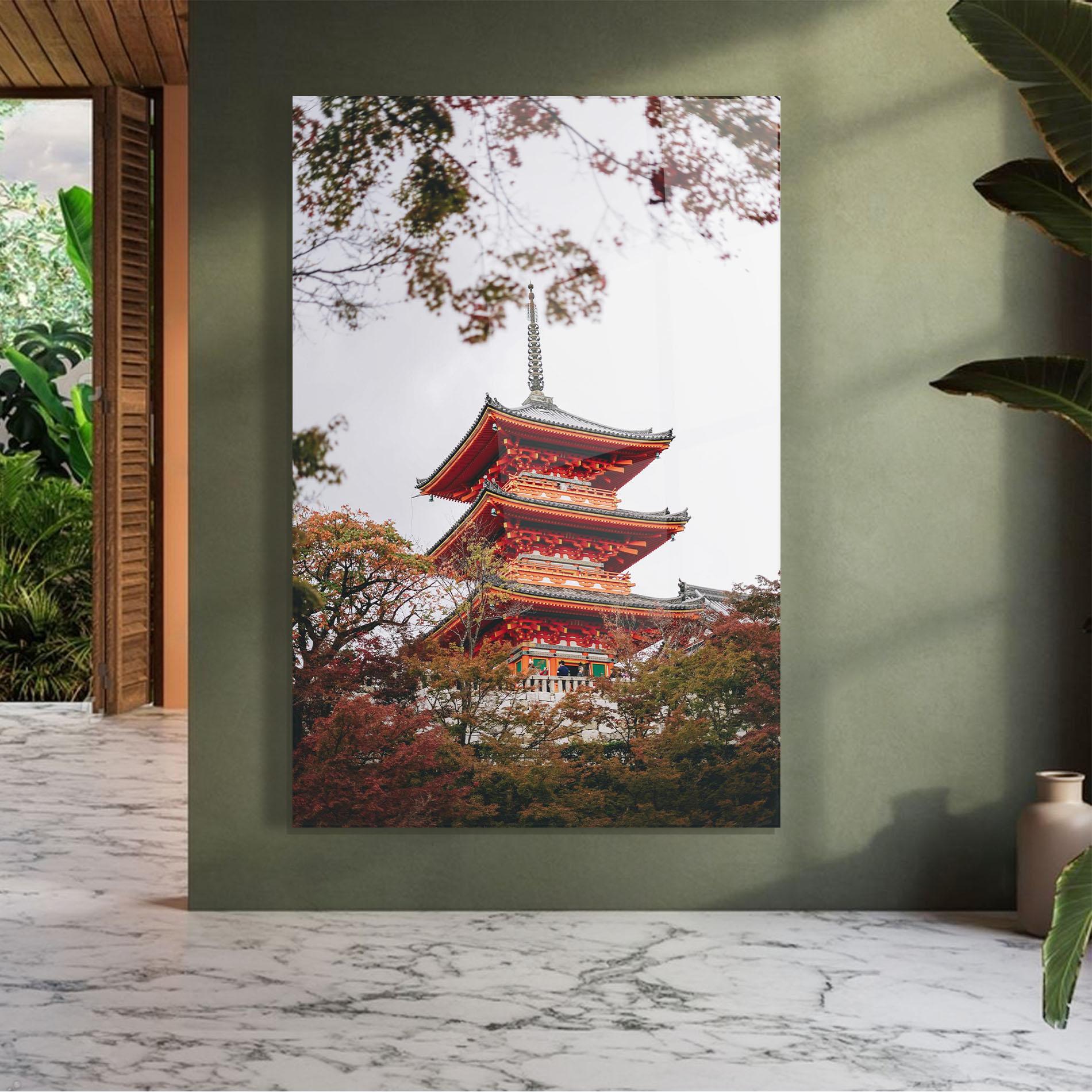 Obraz na Szkle Kiyomizu Dera mockup 7