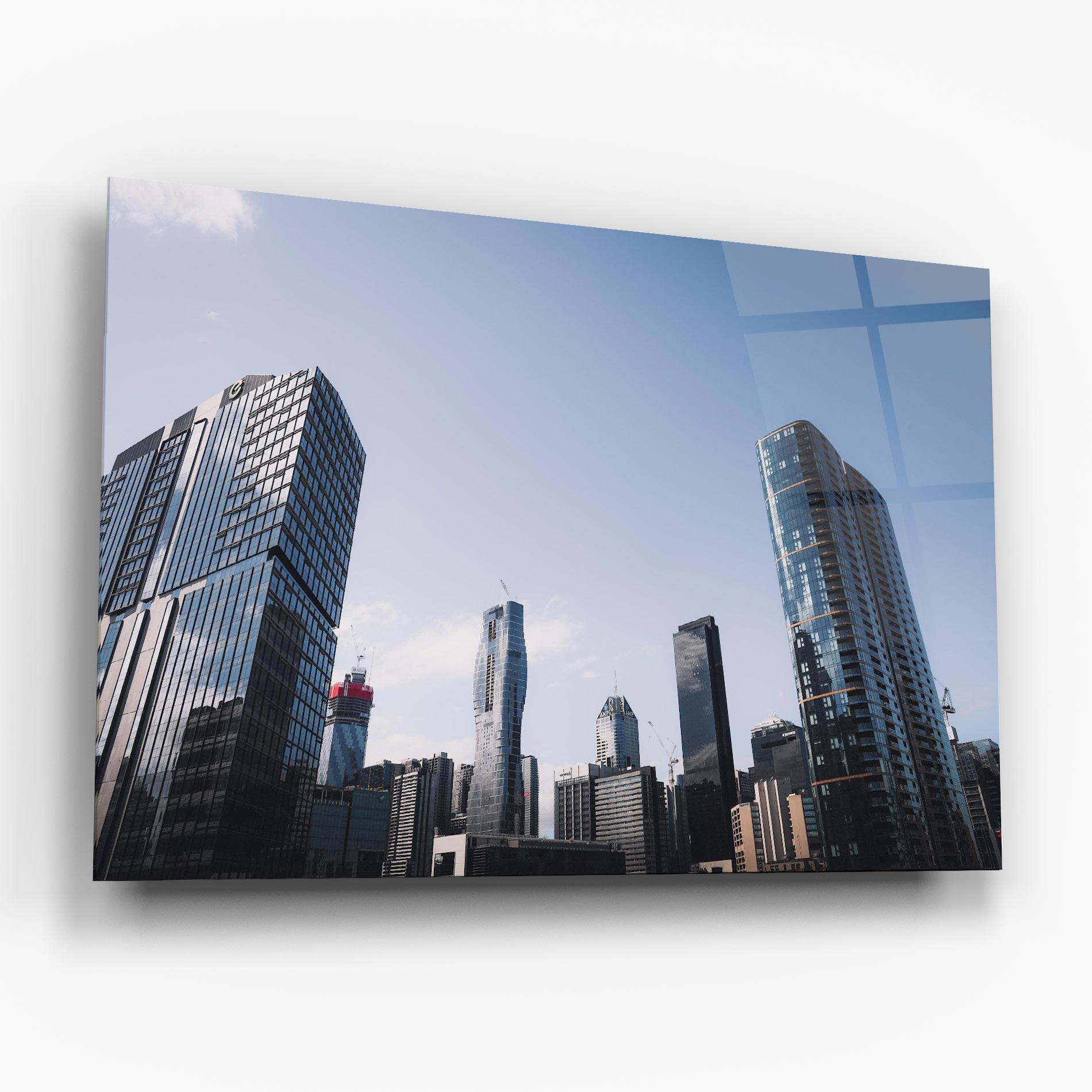 Obraz na Szkle Business Building mockup 6