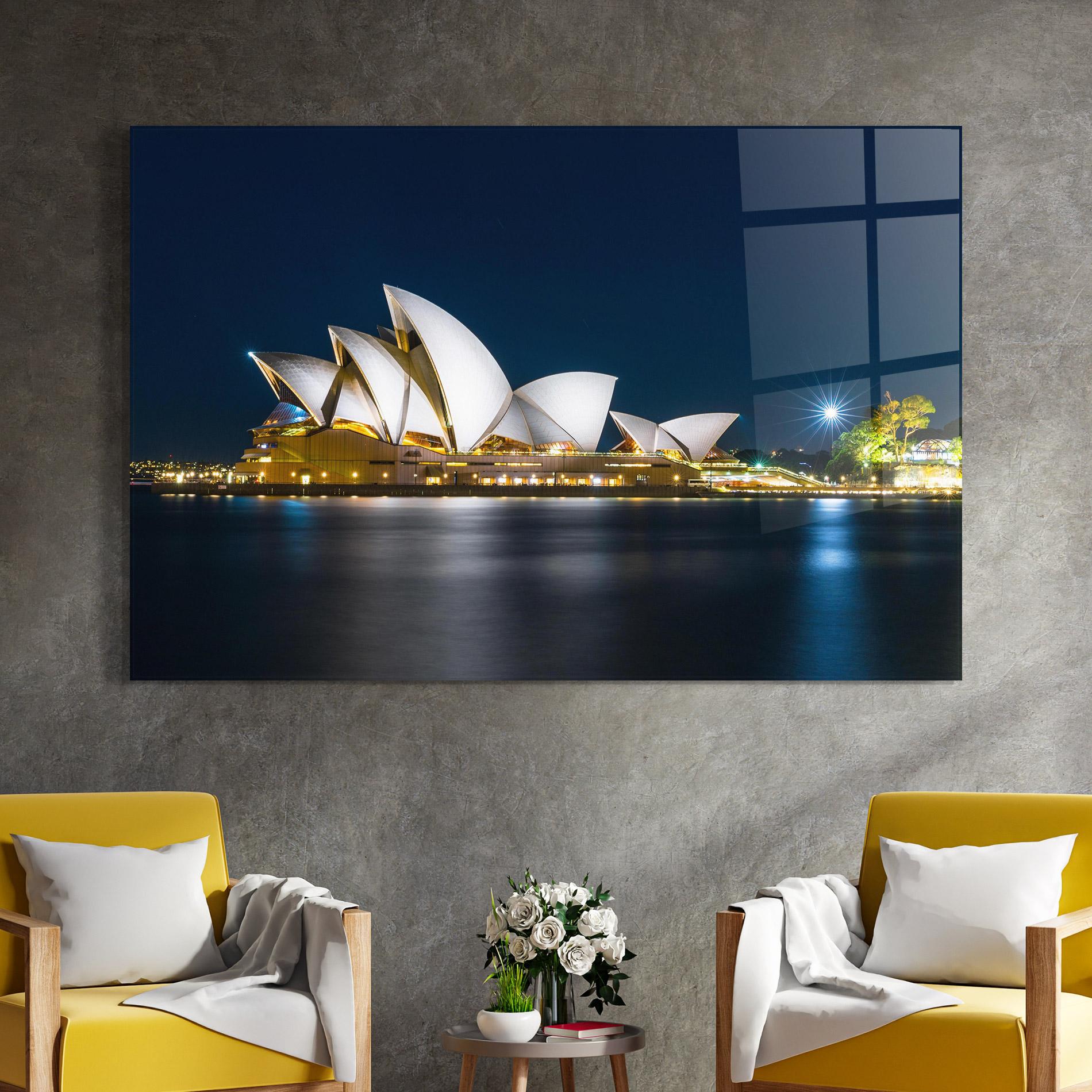 Obraz na Szkle Shiny Opera House mockup 4