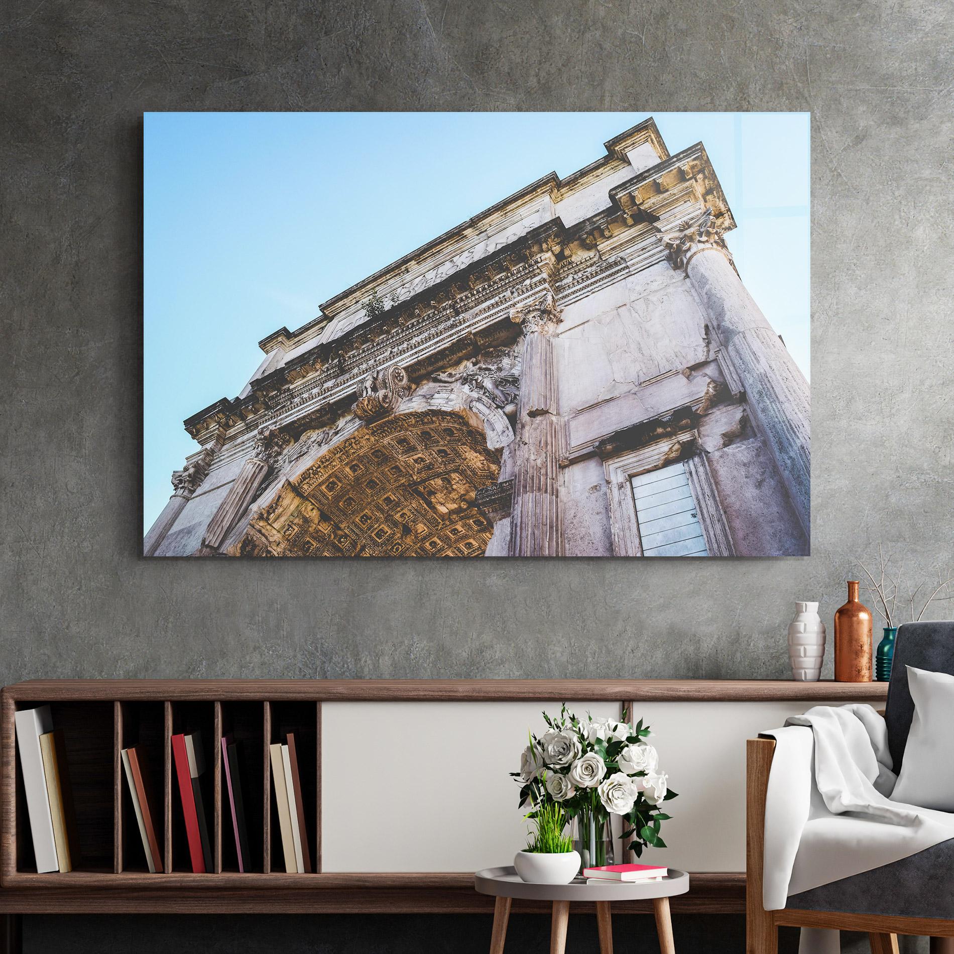 Obraz na Szkle Arch Of Titus mockup 2