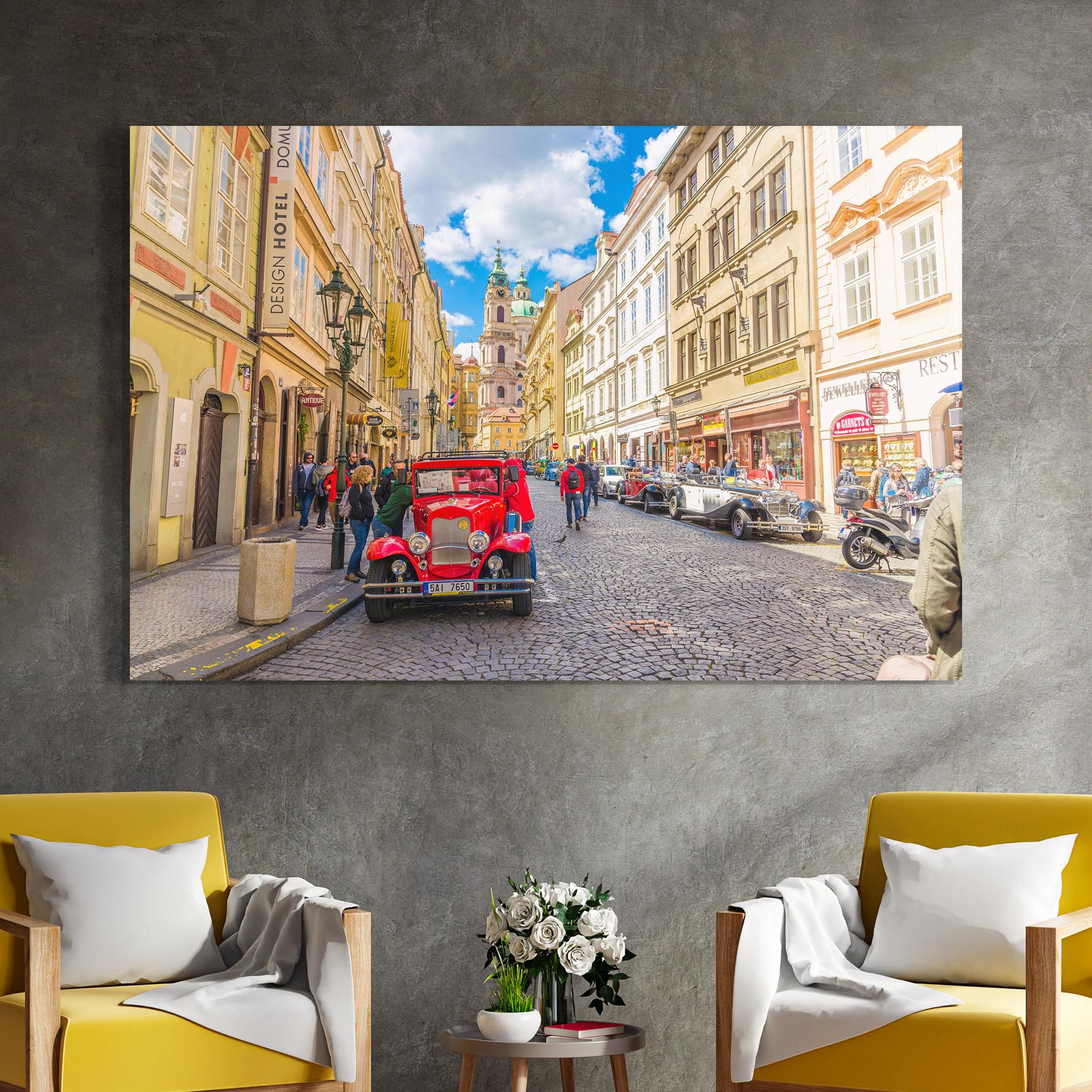 Obraz na Szkle Czech Republic Car mockup 4