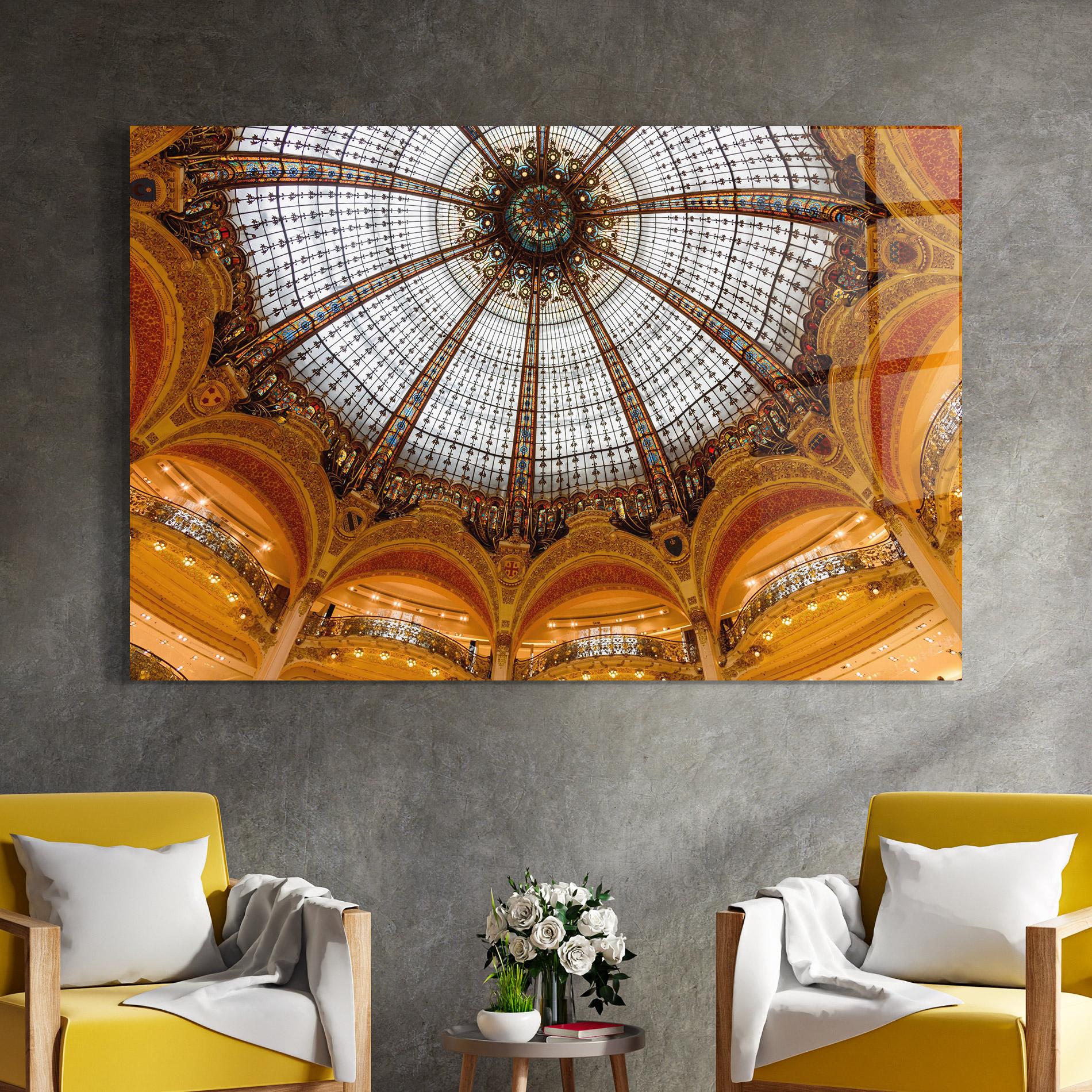 Obraz na Szkle Galeries Lafayette mockup 4
