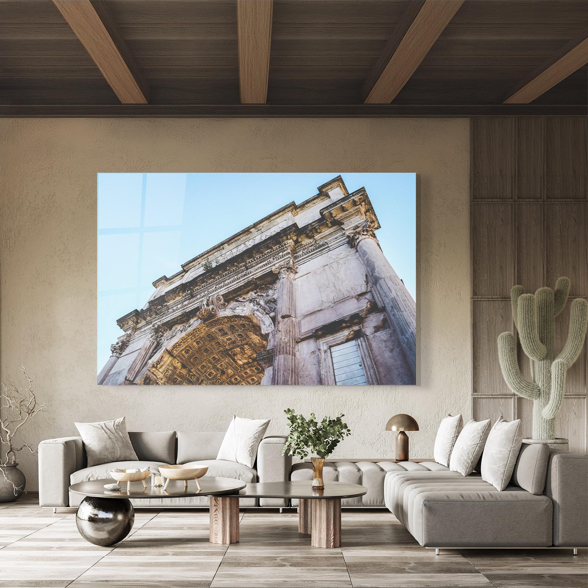 Obraz na Szkle Arch Of Titus mockup 8
