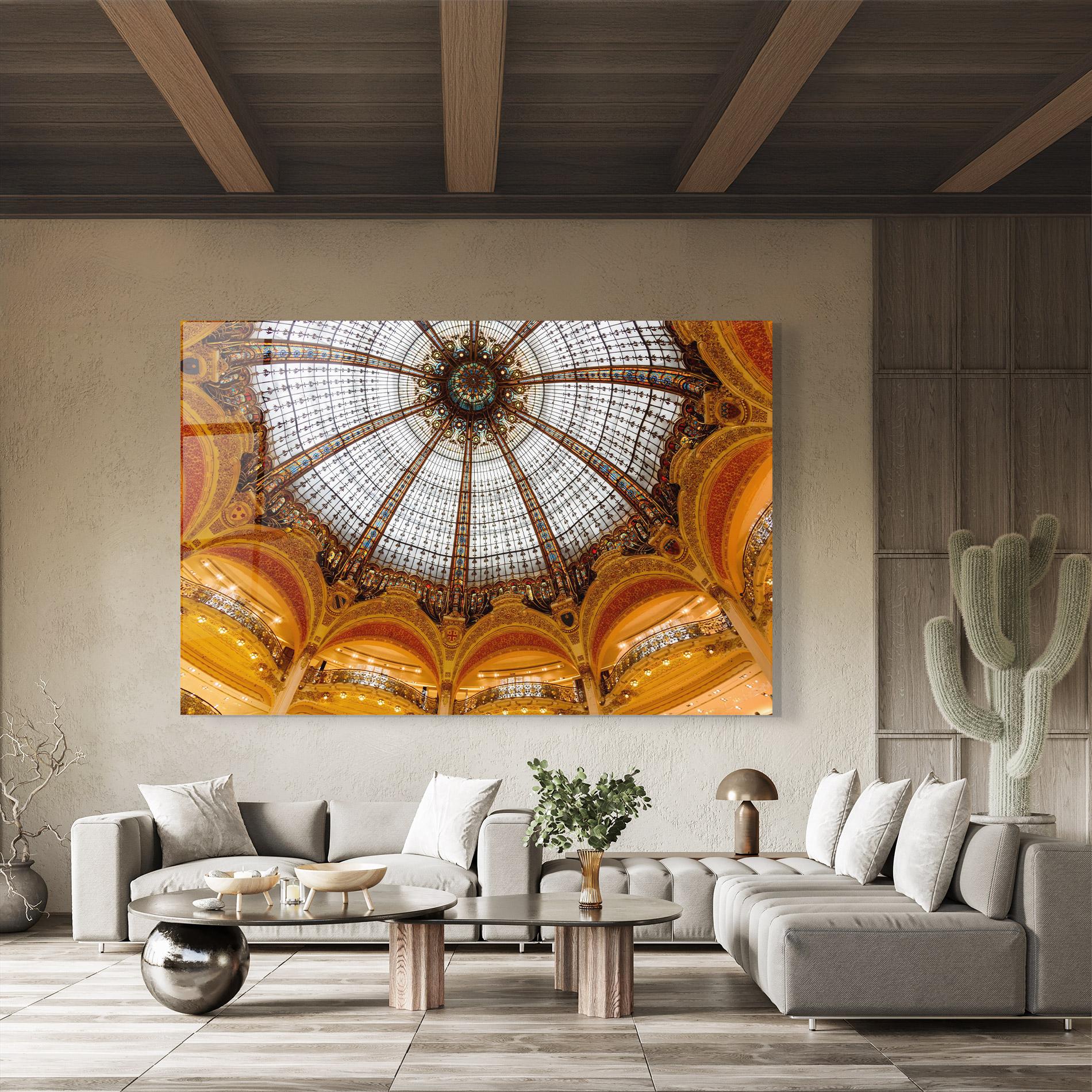 Obraz na Szkle Galeries Lafayette mockup 8