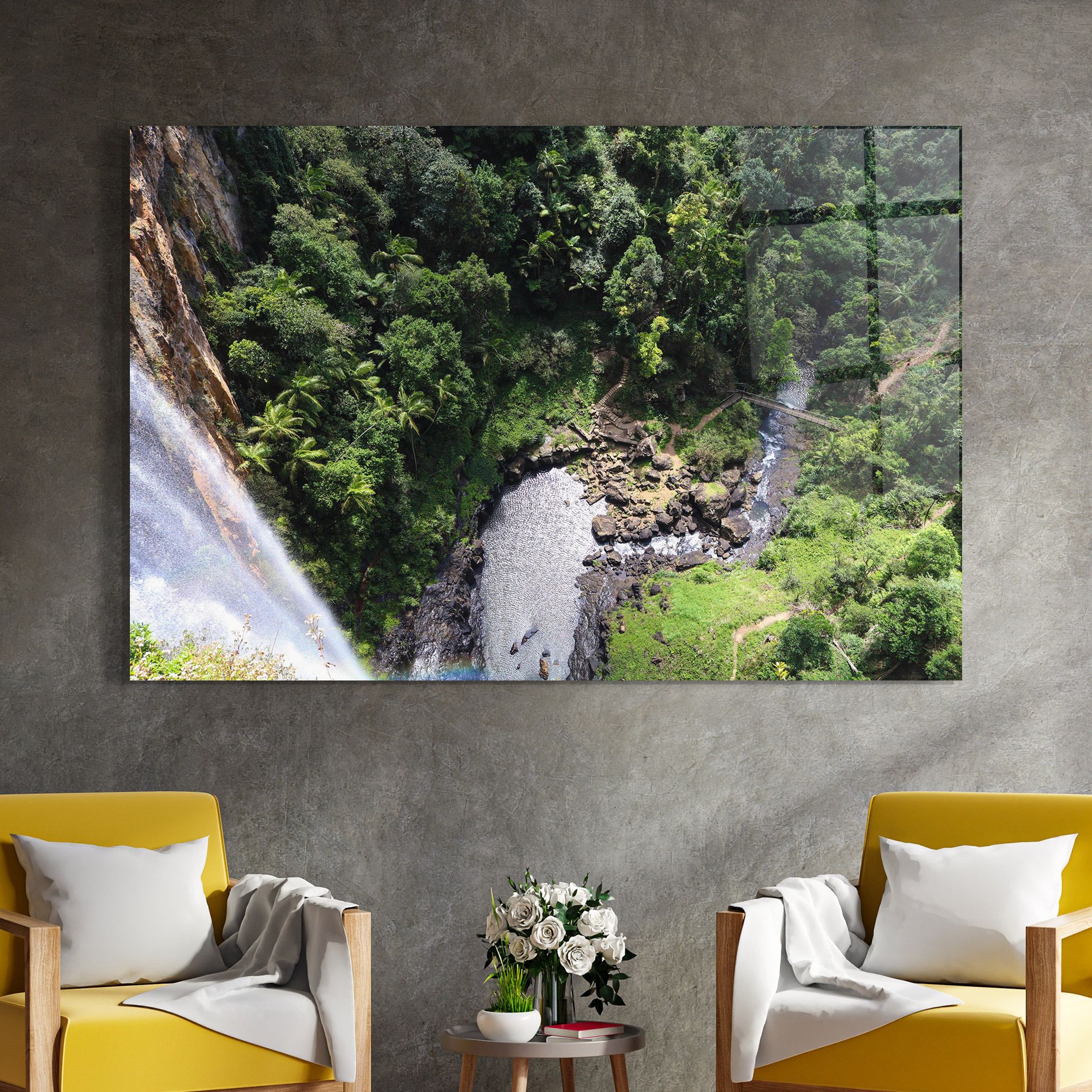 Top Waterfall View mockup 4