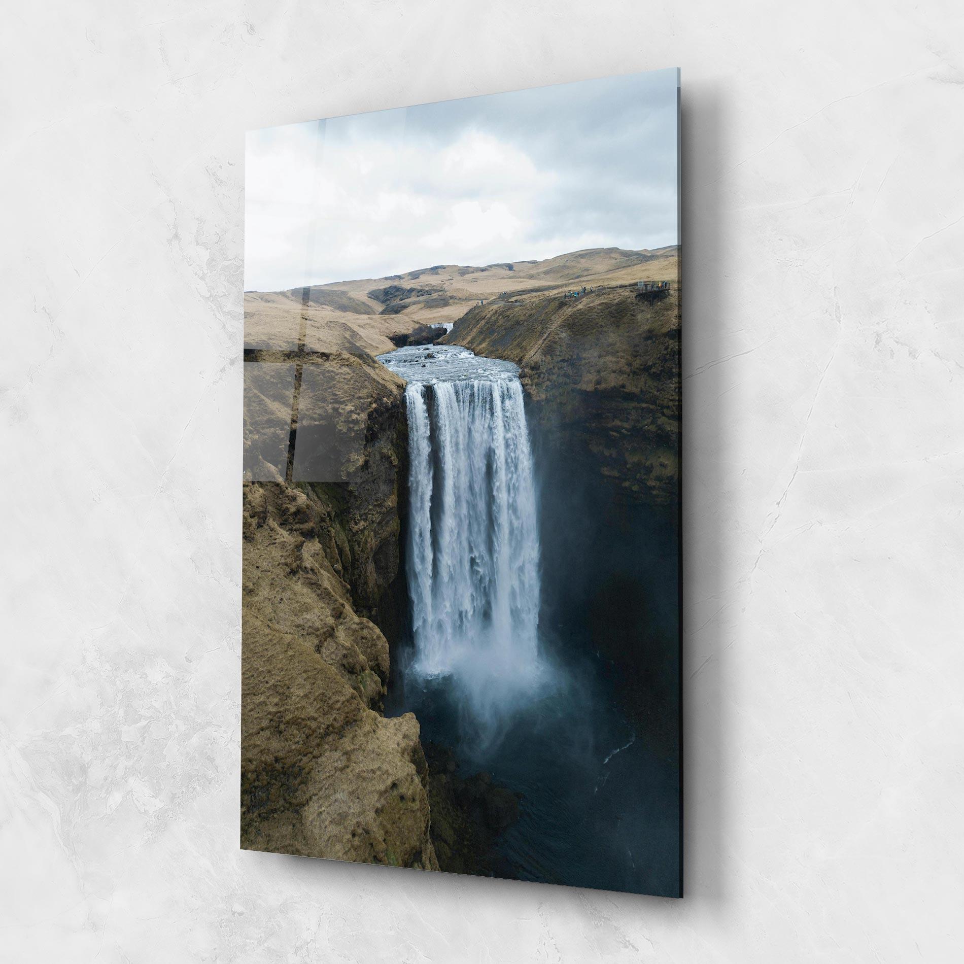 Obraz na Szkle Desert Vibe Waterfall mockup 1