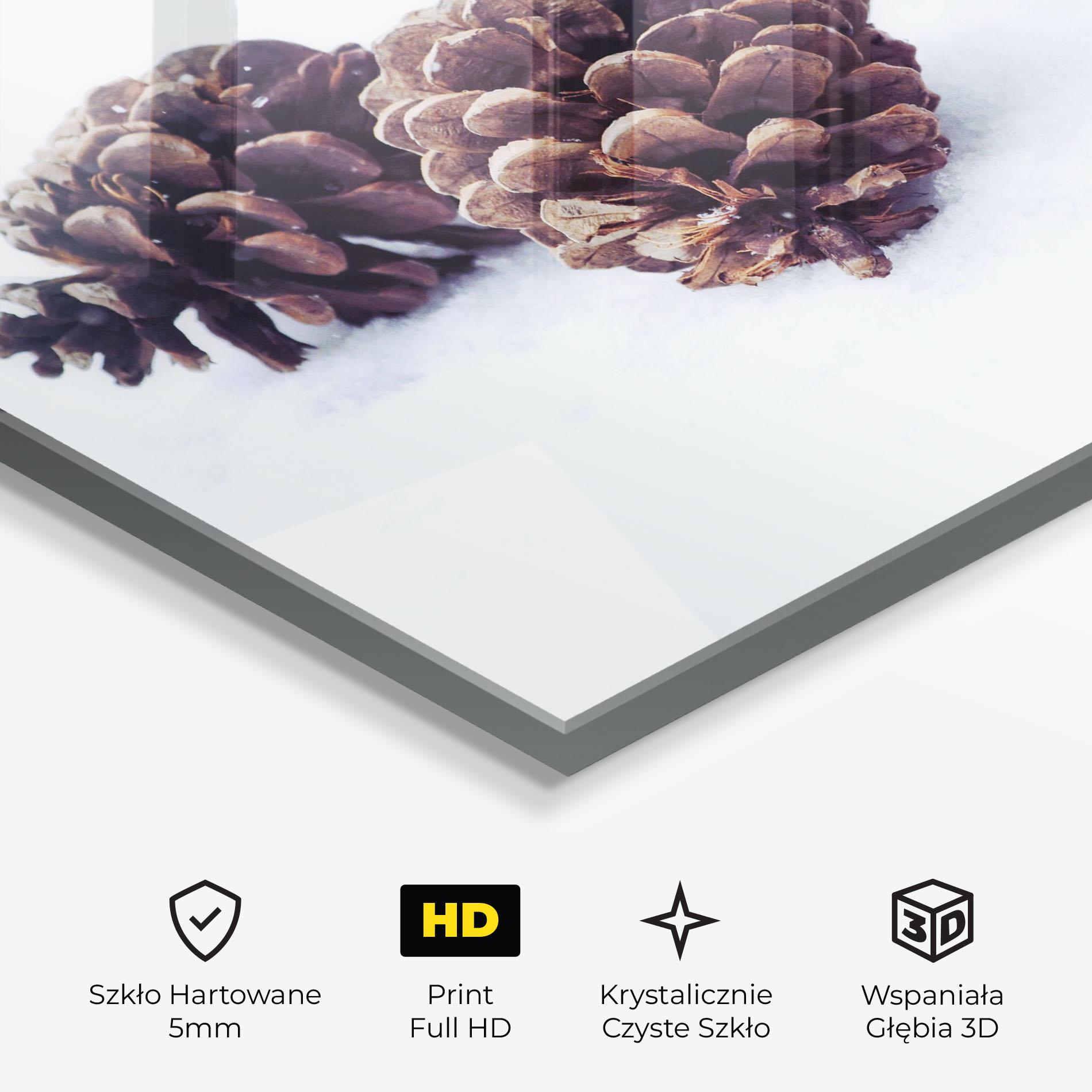 Obraz na Szkle Snow Cones mockup 3