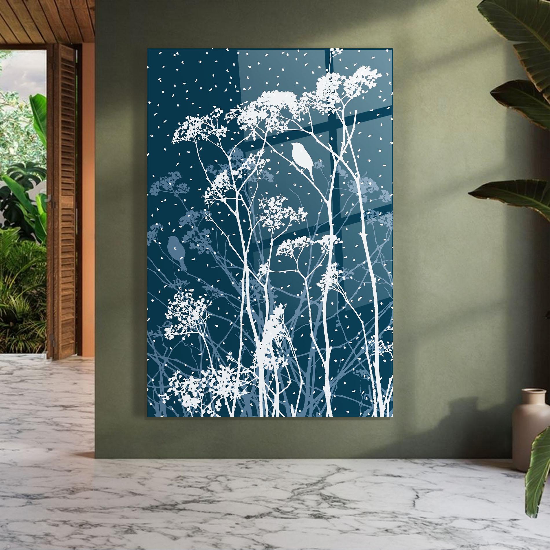 Obraz na Szkle Meadow Flowers mockup 7